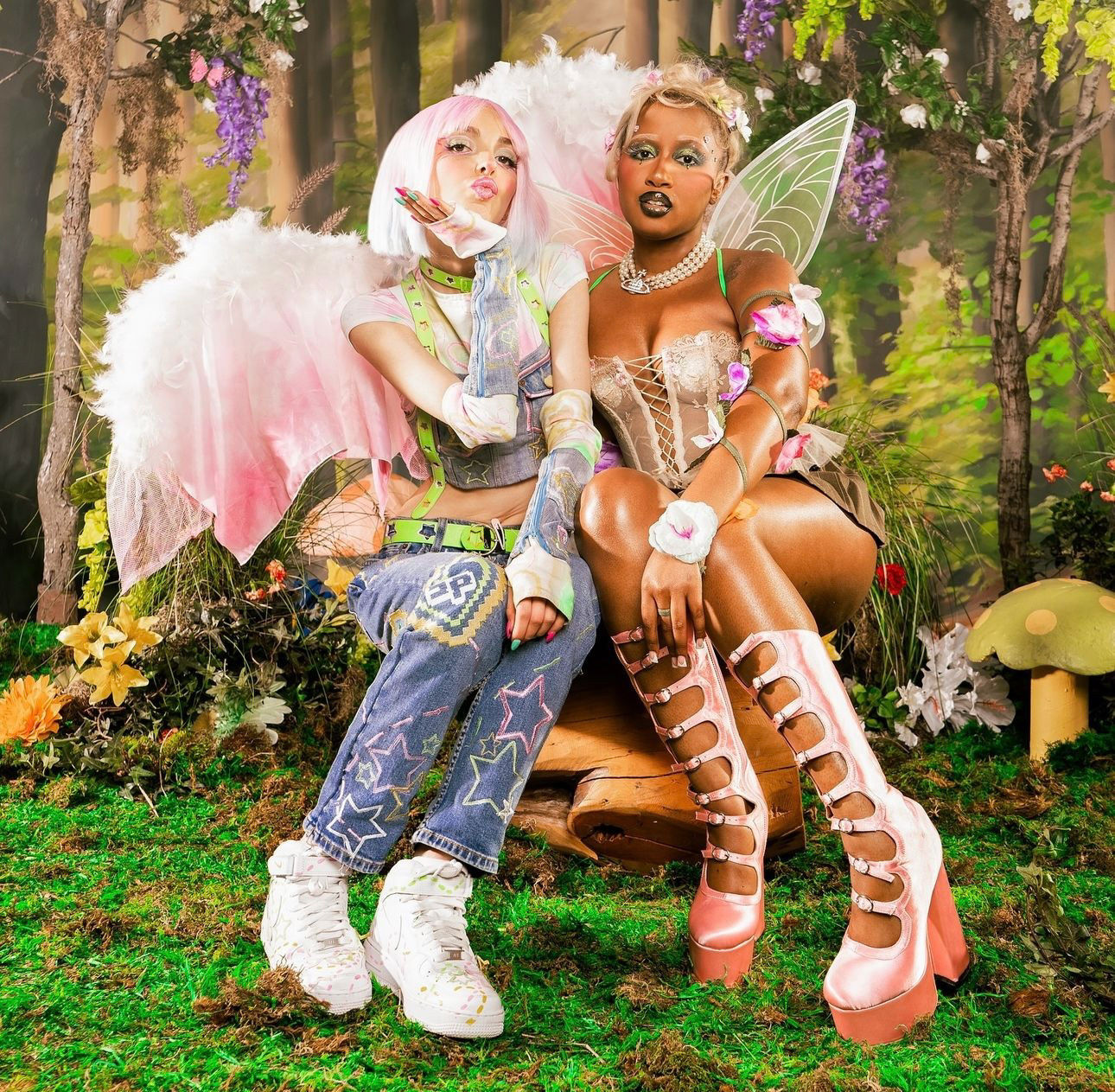 Music video set dress | PD: Hanna Henry | artists: Sophie Powers and Baby Tate