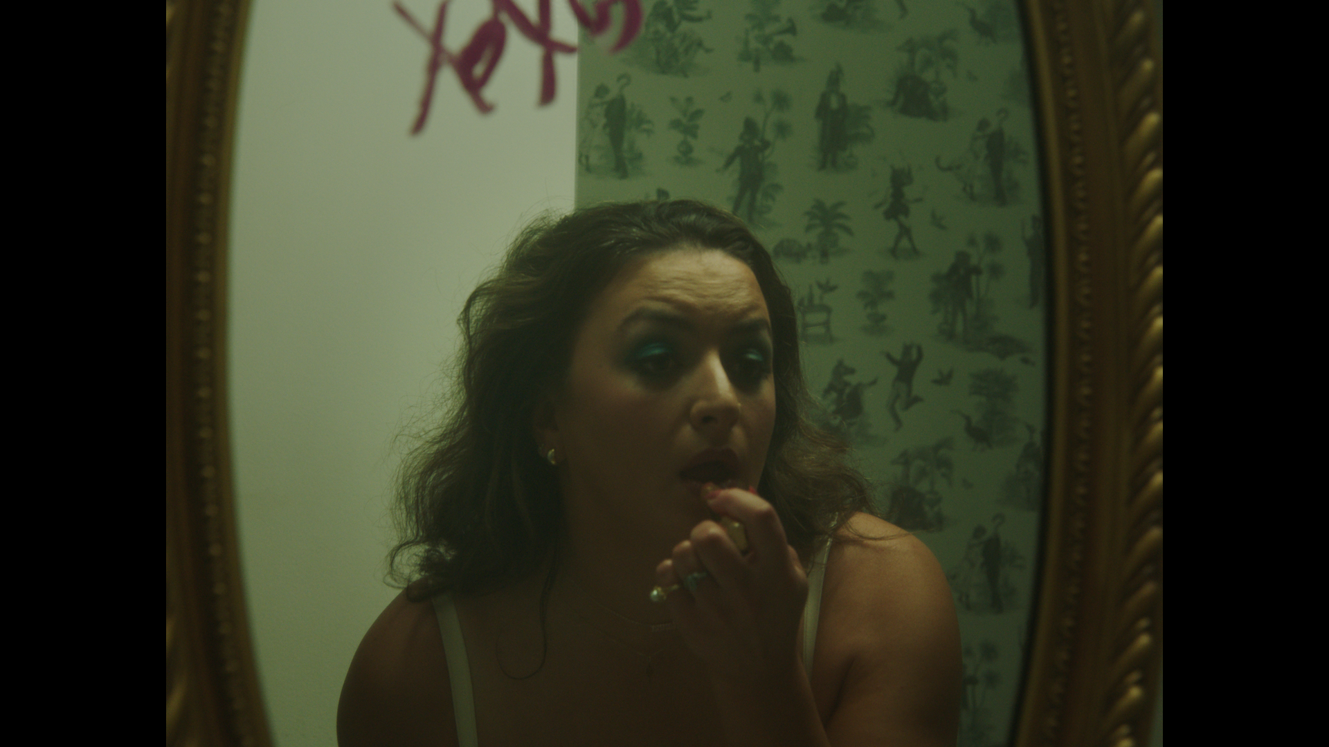 Still from Love Bomb Music Video