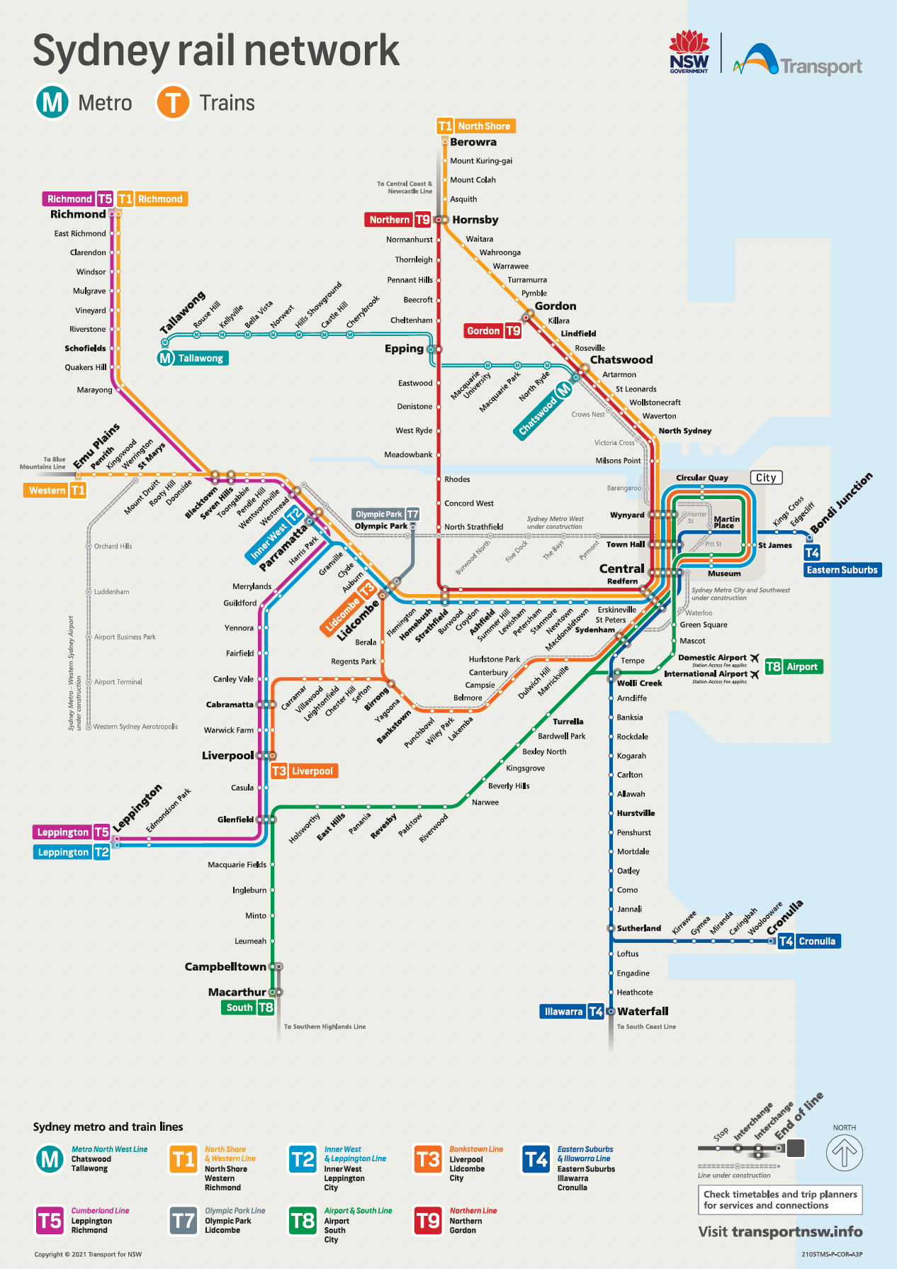 Agata Dworaczek - Sydney Transit Maps