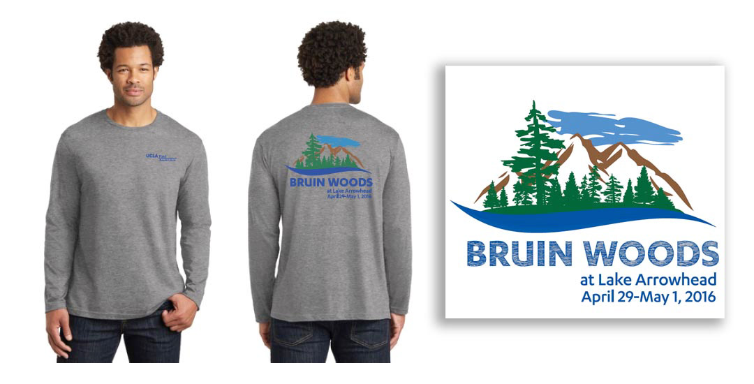 UCLA Bruin Woods t-shirt design