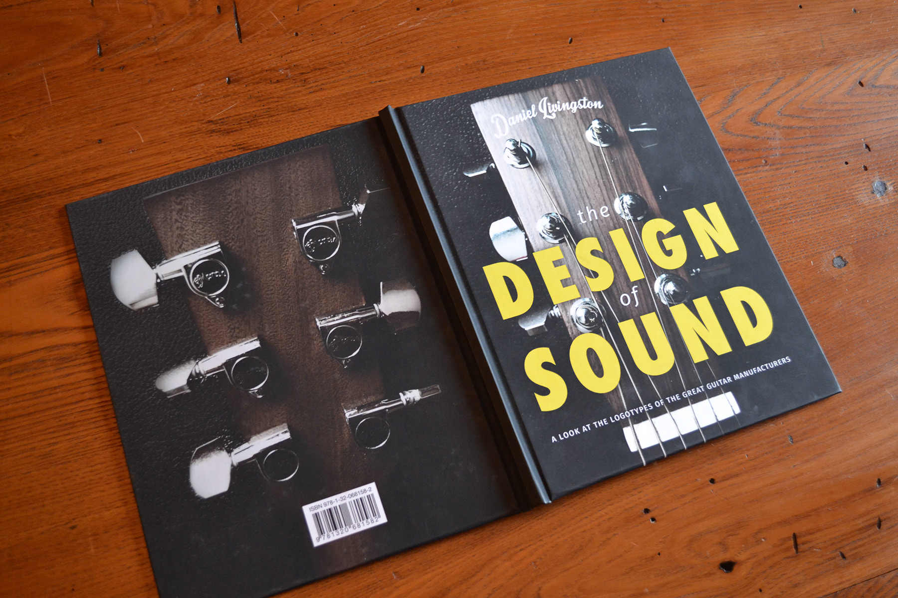 Design of Sound book cover front and back