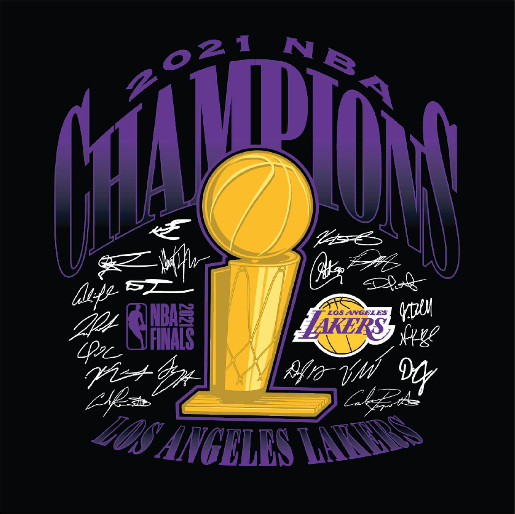 NBA Champs Sig Trophy