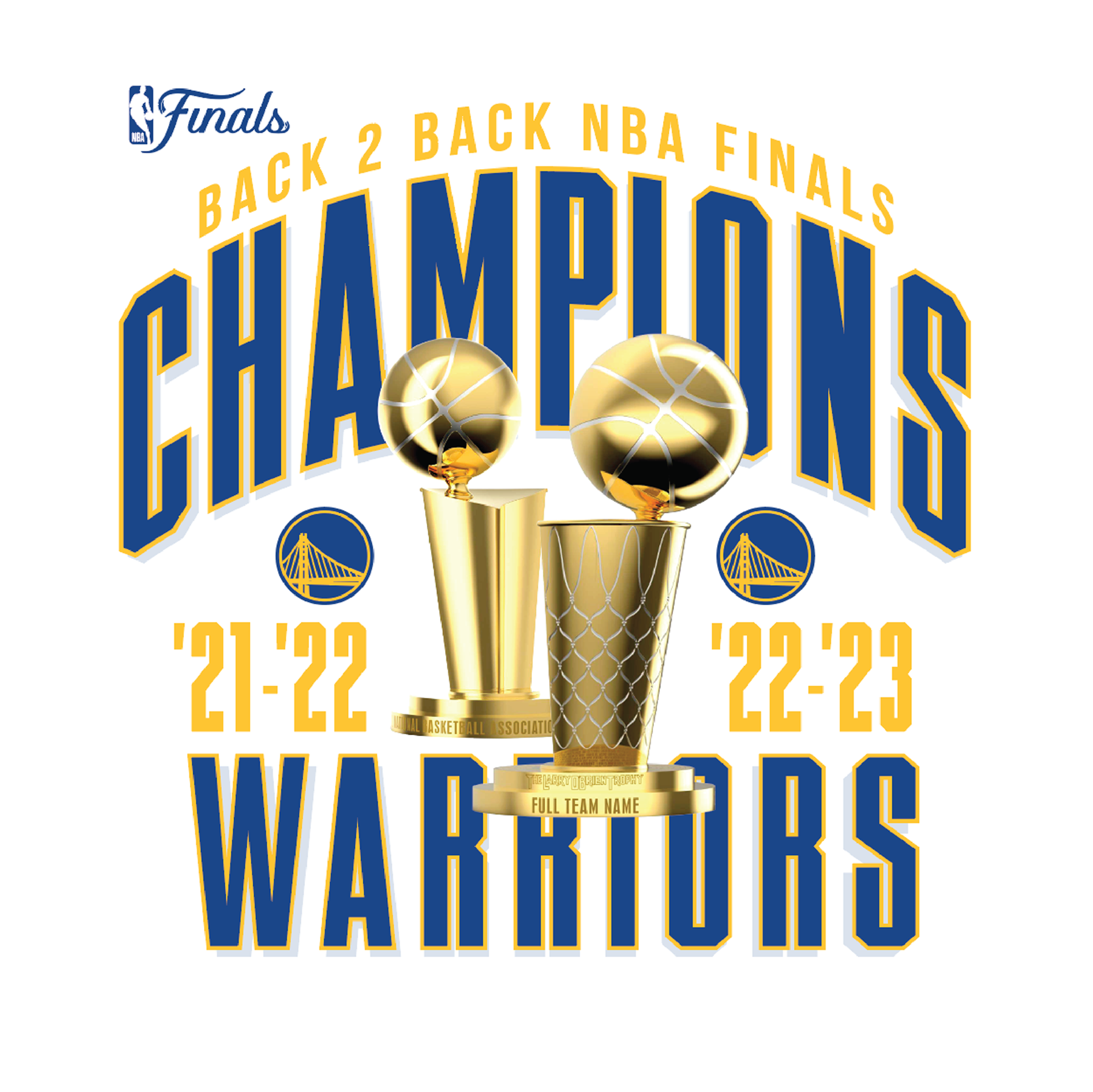 Warriors Back To Back Trophy Champs