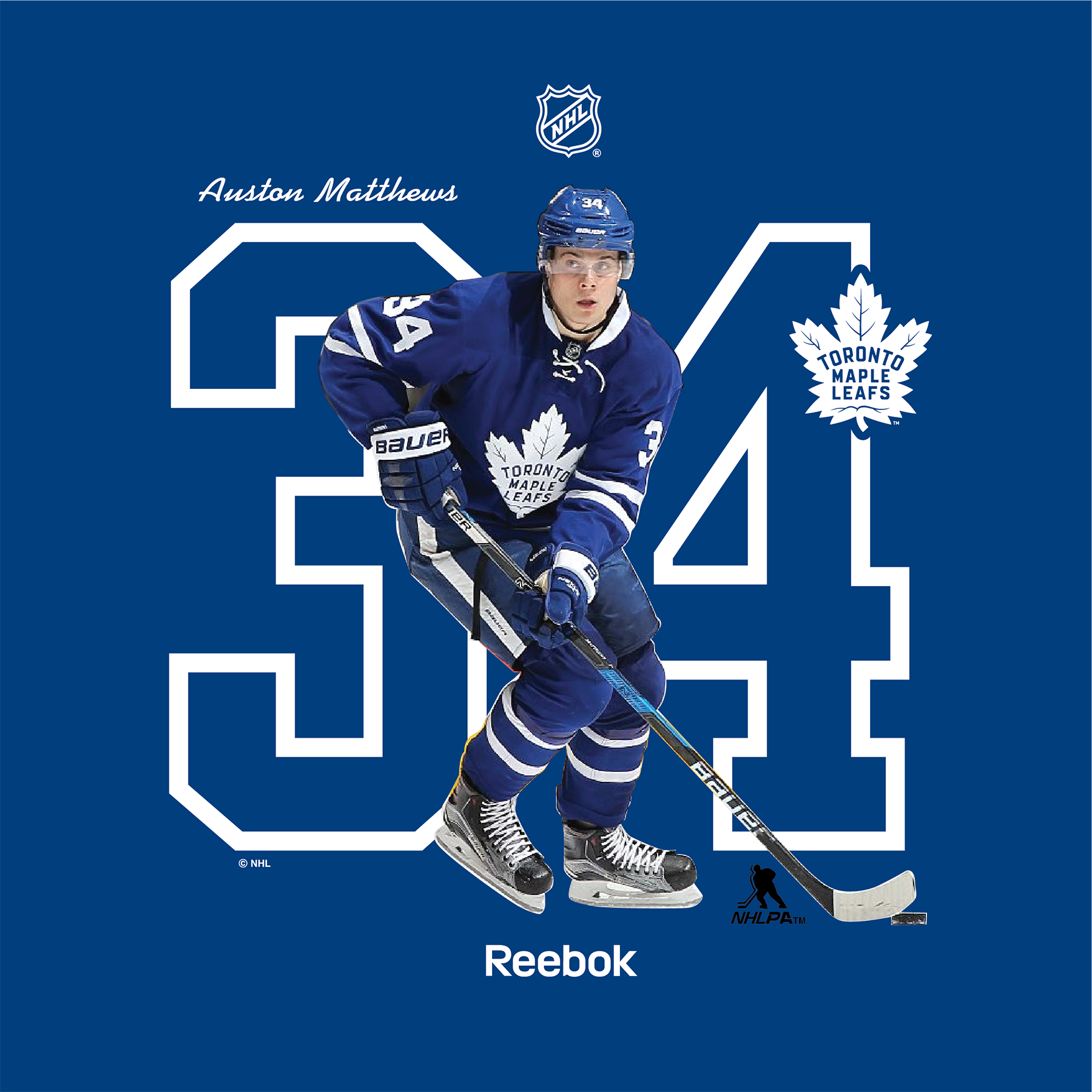 Auston Matthews Numbers Up