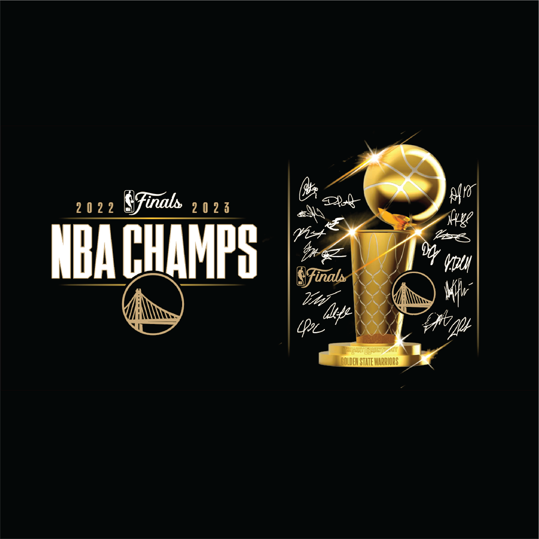 NBA Champs Sig Trophy 2 Hit