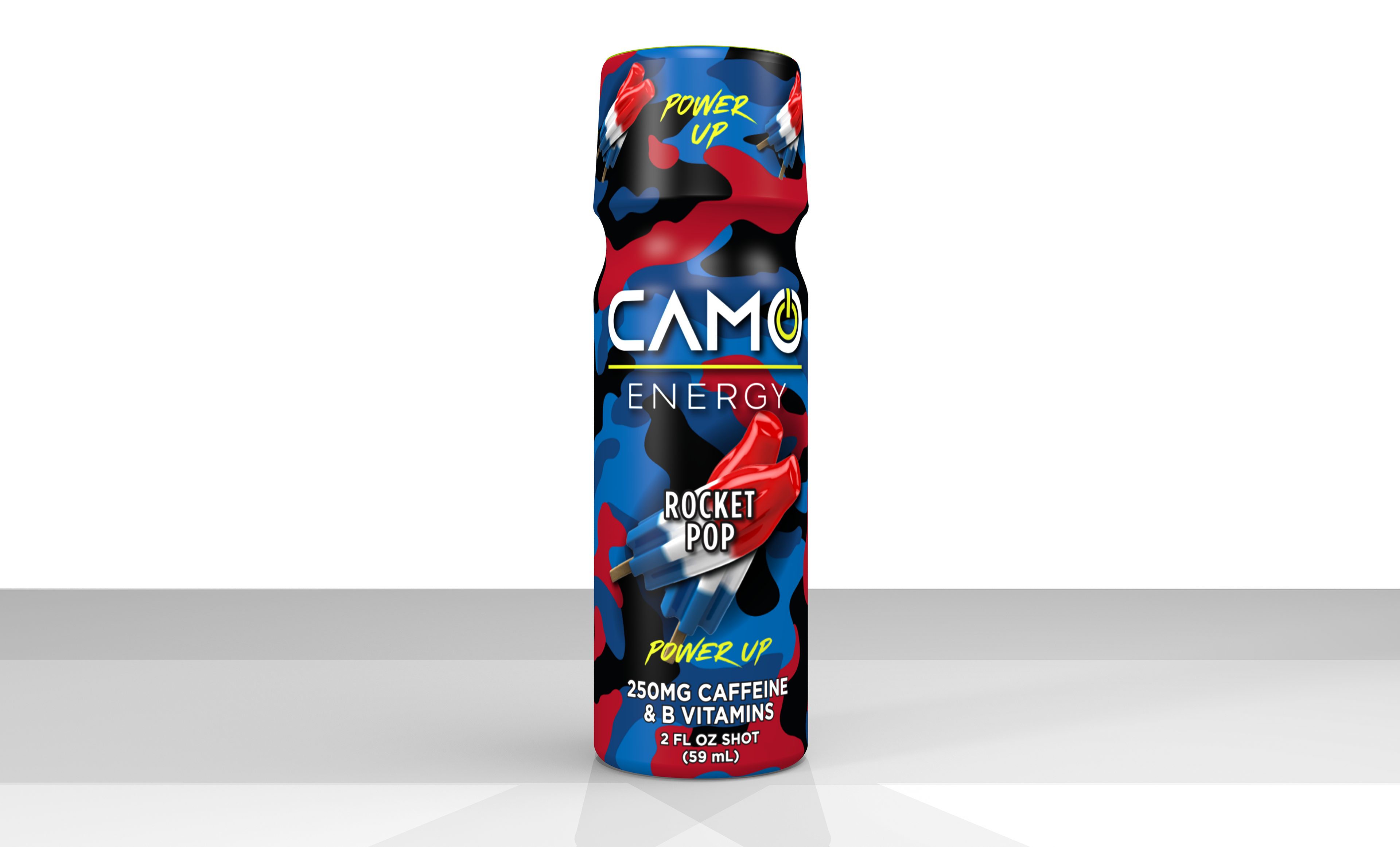 3-D model rendering for Energy Drink