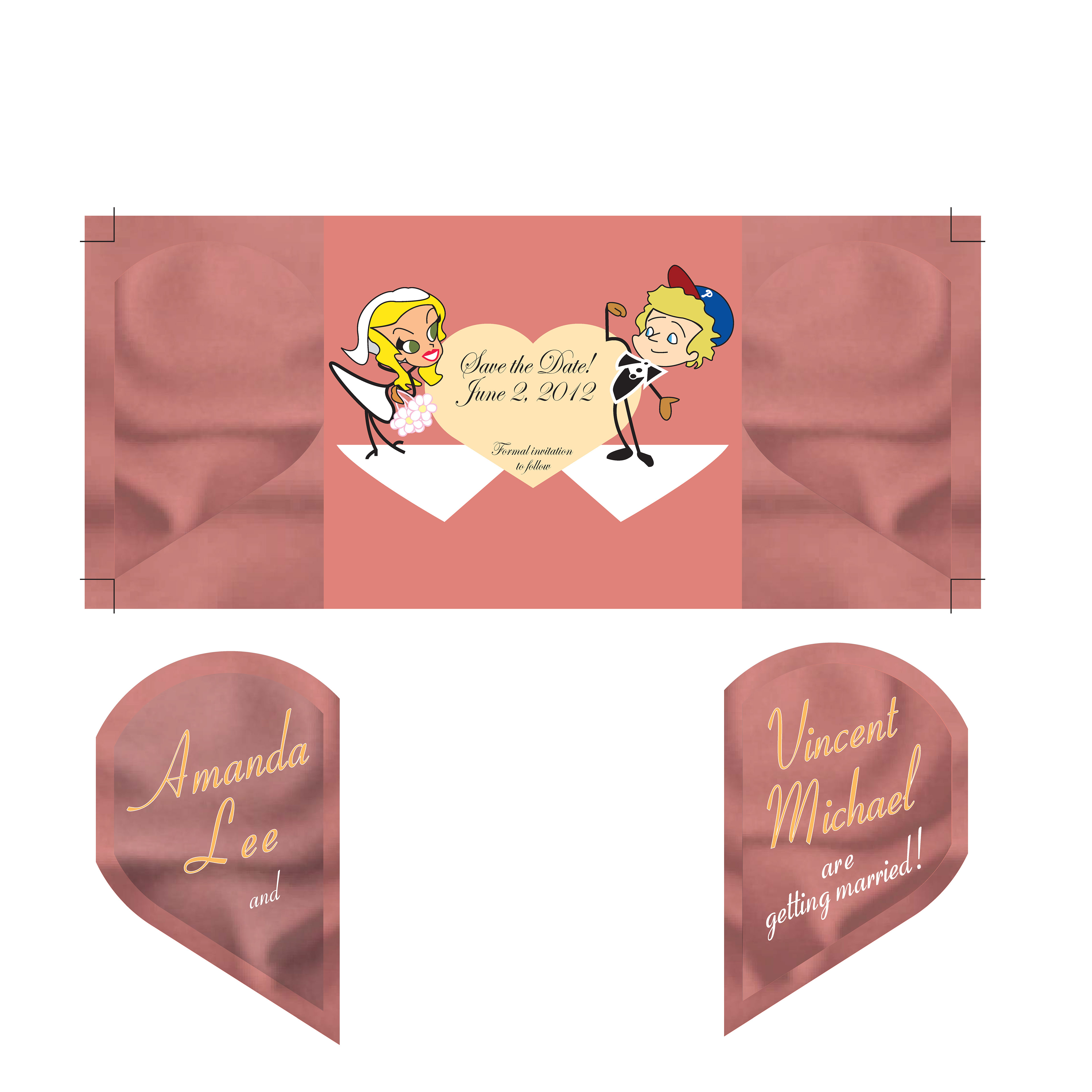 Save the Date Invitation Card