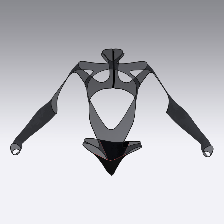 Body harness gloves