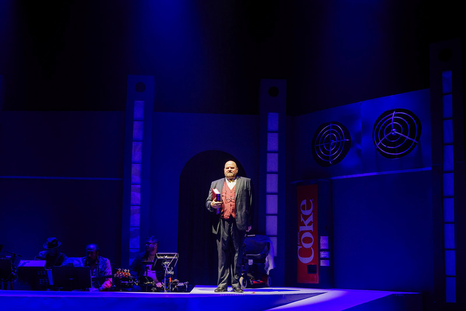 Jobsite Theater’s actors preforming Rocky Horror Show @ Straz Center for Preforming Arts in Tampa, FL on Tue, 9 Jul 2024