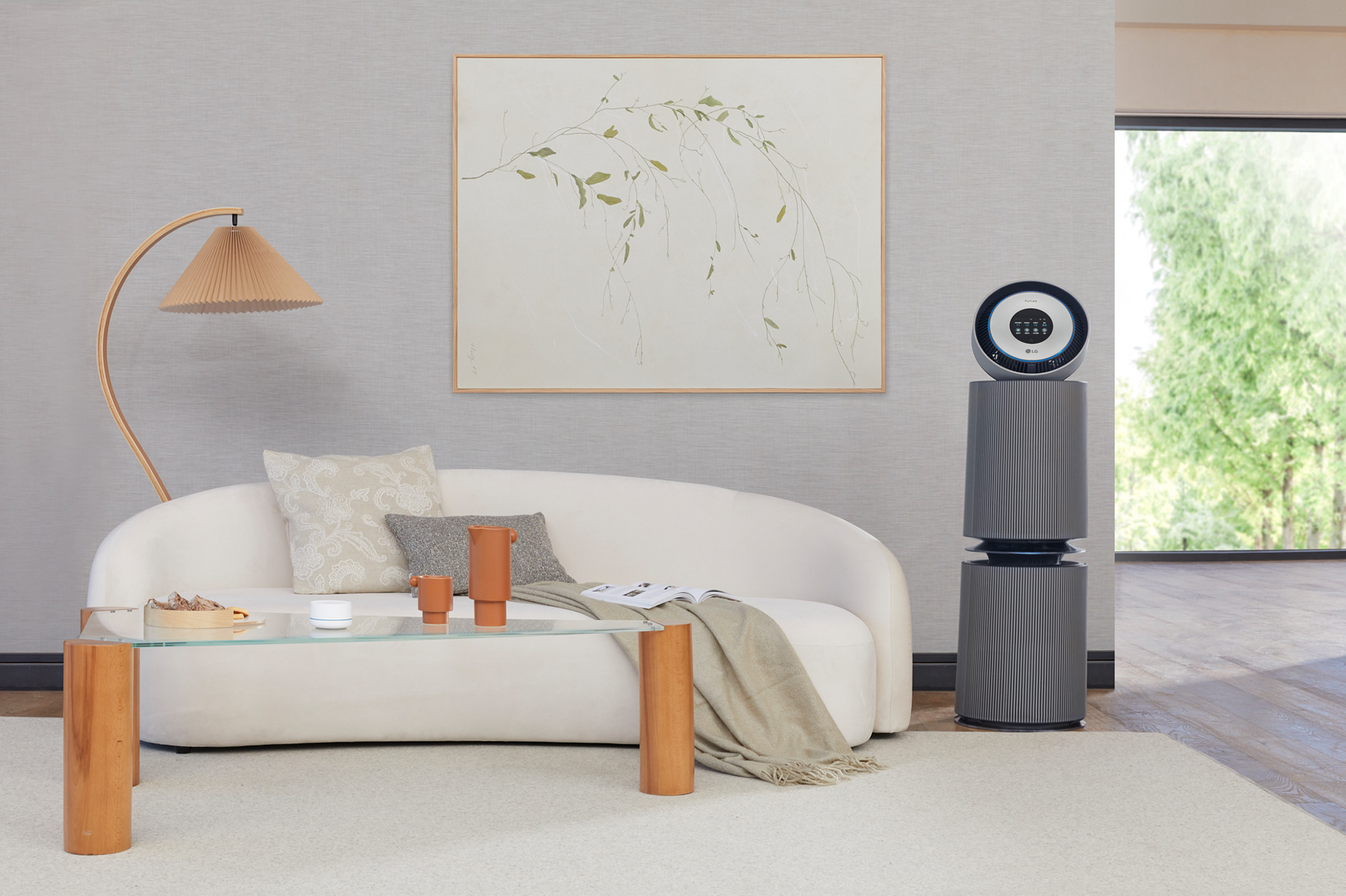 LG퓨리케어 360도 공기청정기 촬영