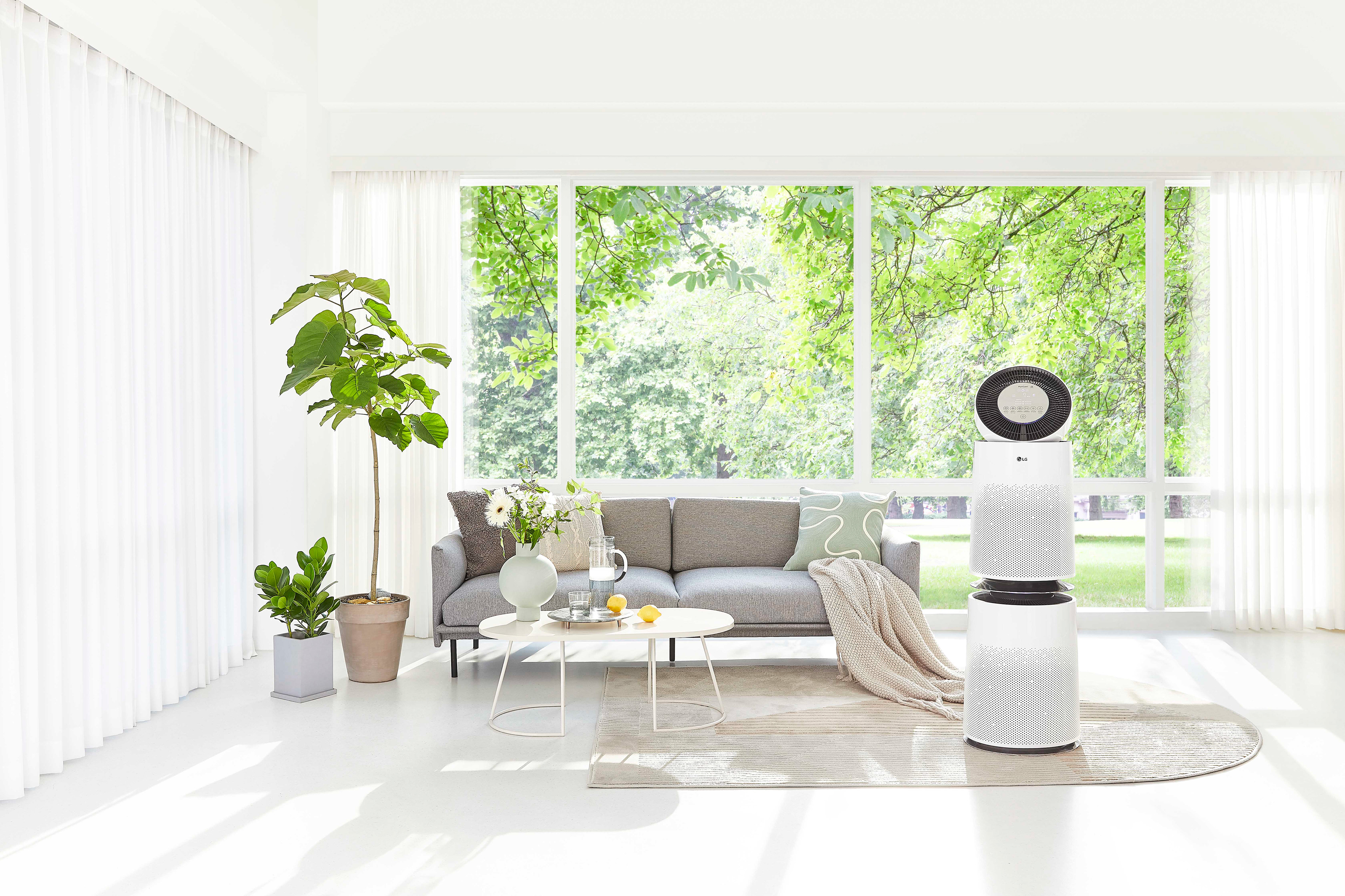 LG퓨리케어 360도 공기청정기 촬영