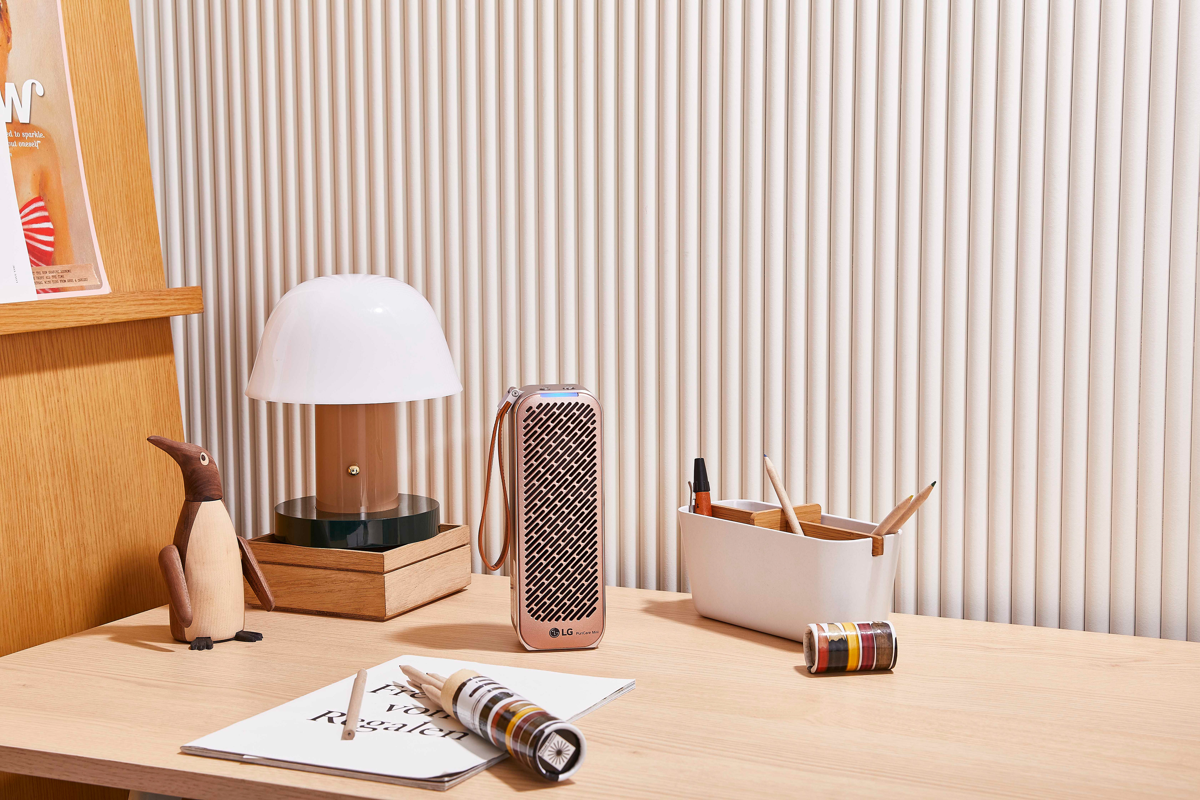 LG퓨리케어 미니 공기청정기 촬영