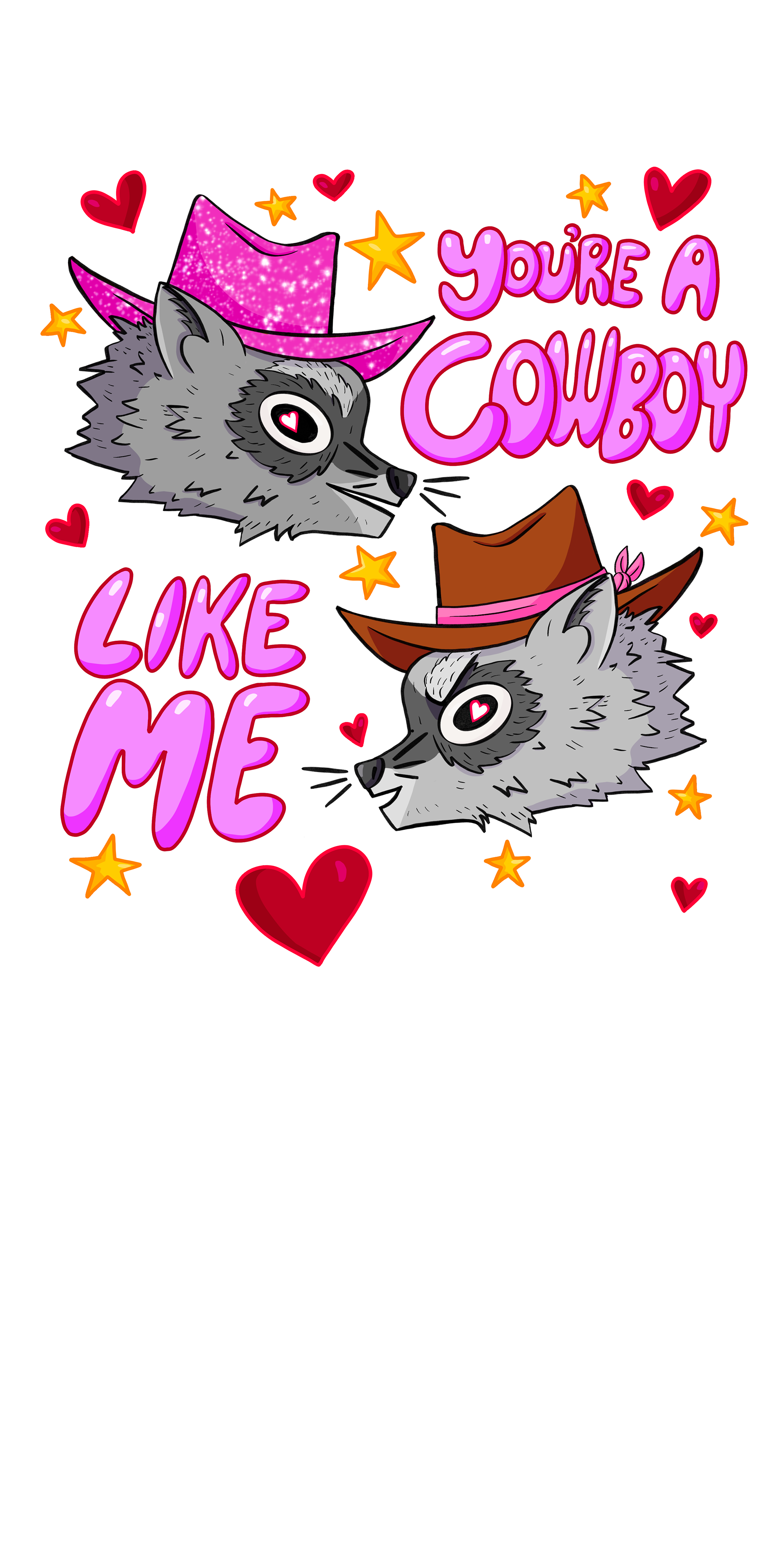 February Page for the Wild Wild West Calendar