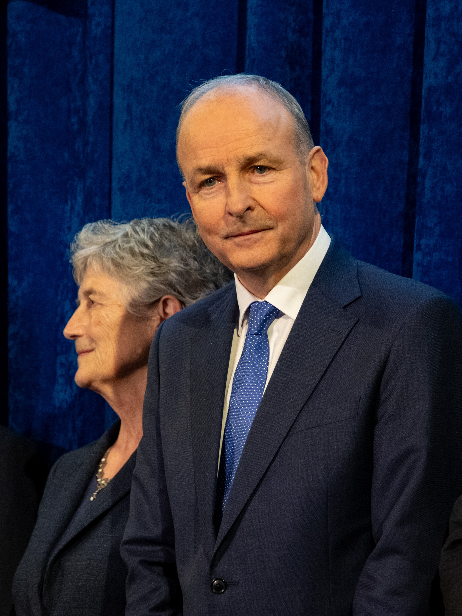 Catherine Connolly and Micheal Martin © All rights reserved, Annabelle Hamil 2025