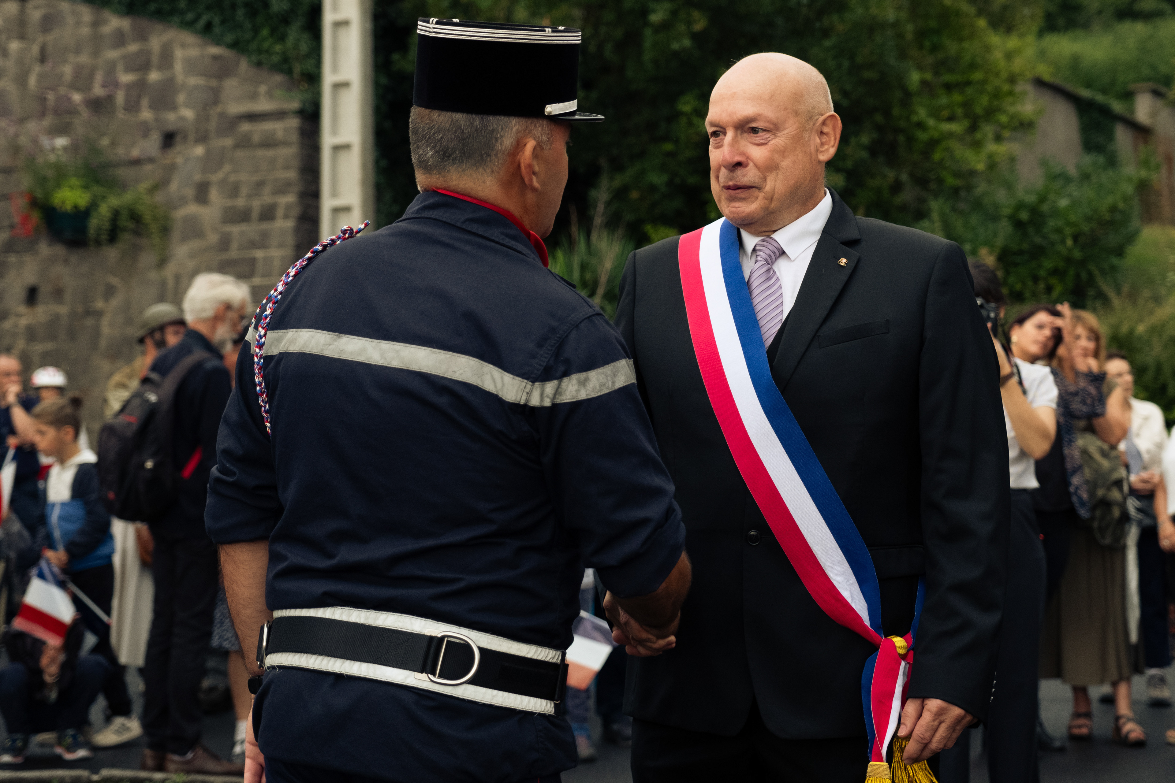 Volvic mayor Laurent Thevenot © All rights reserved, Annabelle Hamil 2025