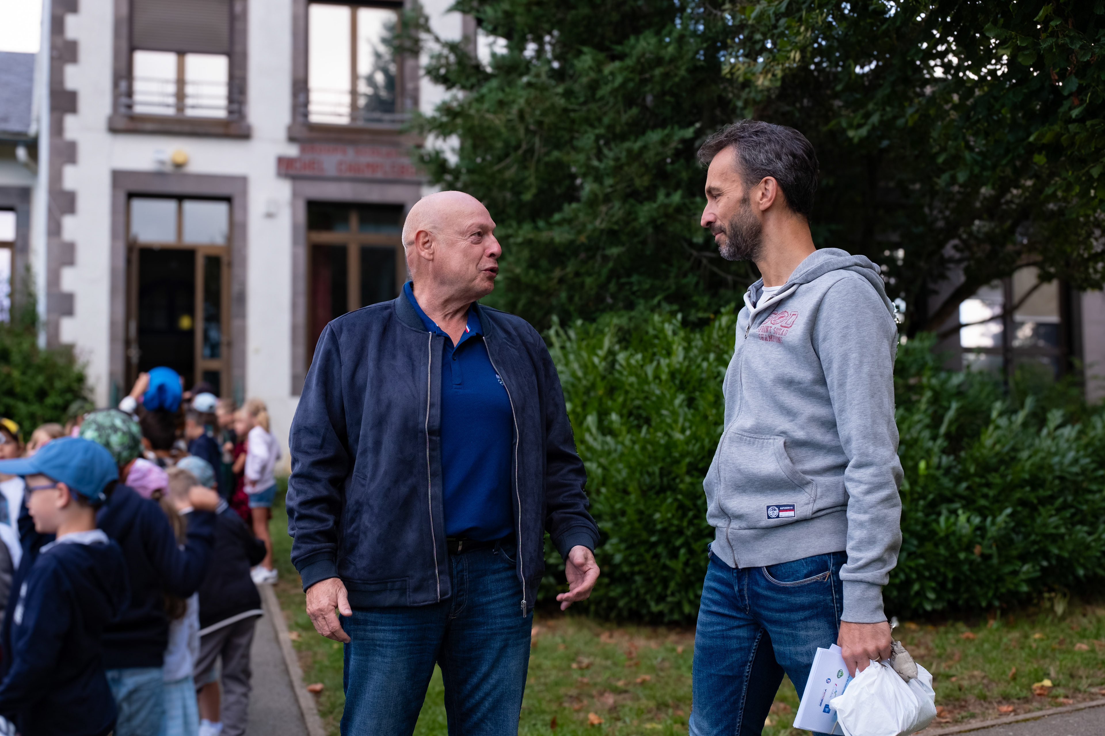 Laurent Thévenot (left)