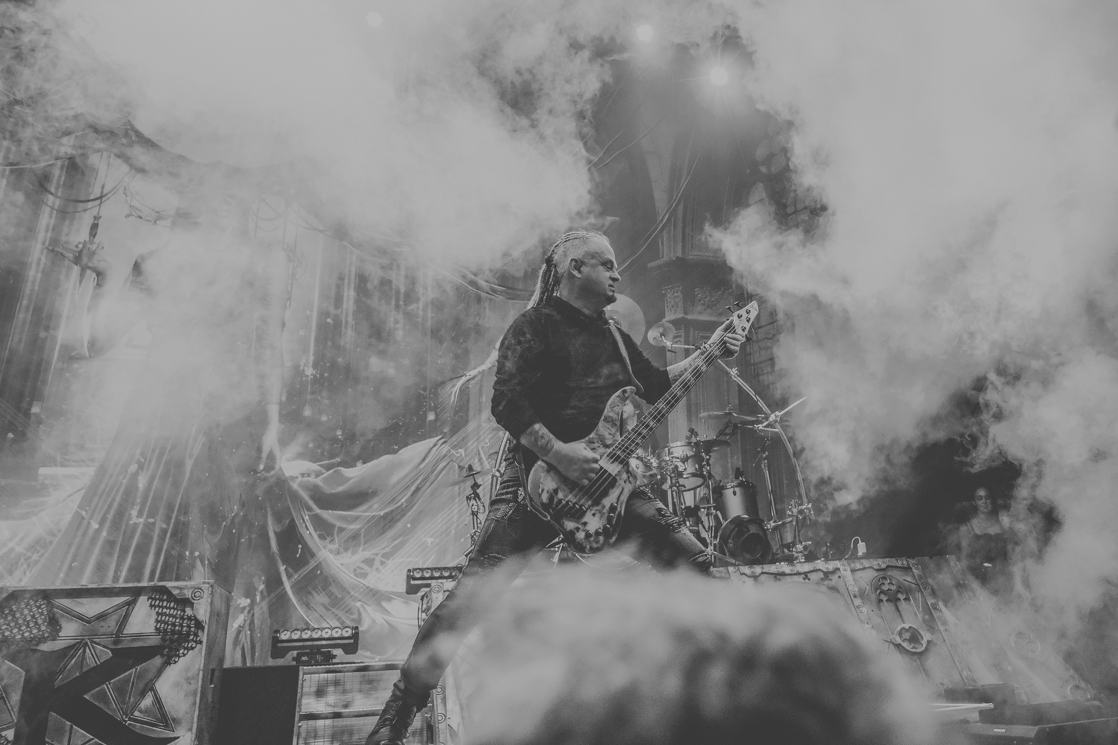 Sean C Tibbetts, bass player, Kamelot © All rights reserved, Annabelle Hamil 2025