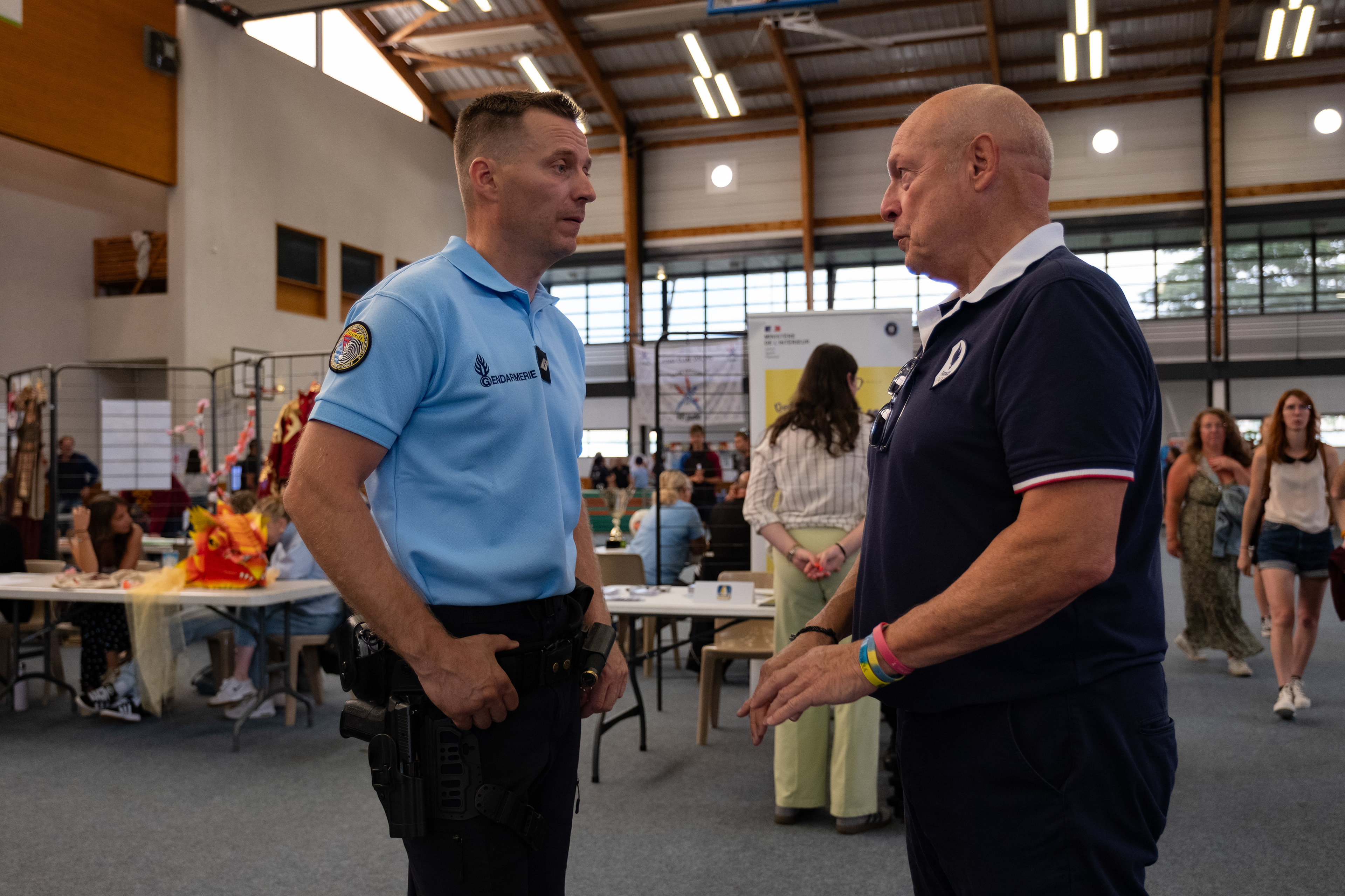Laurent Thévenot (right)