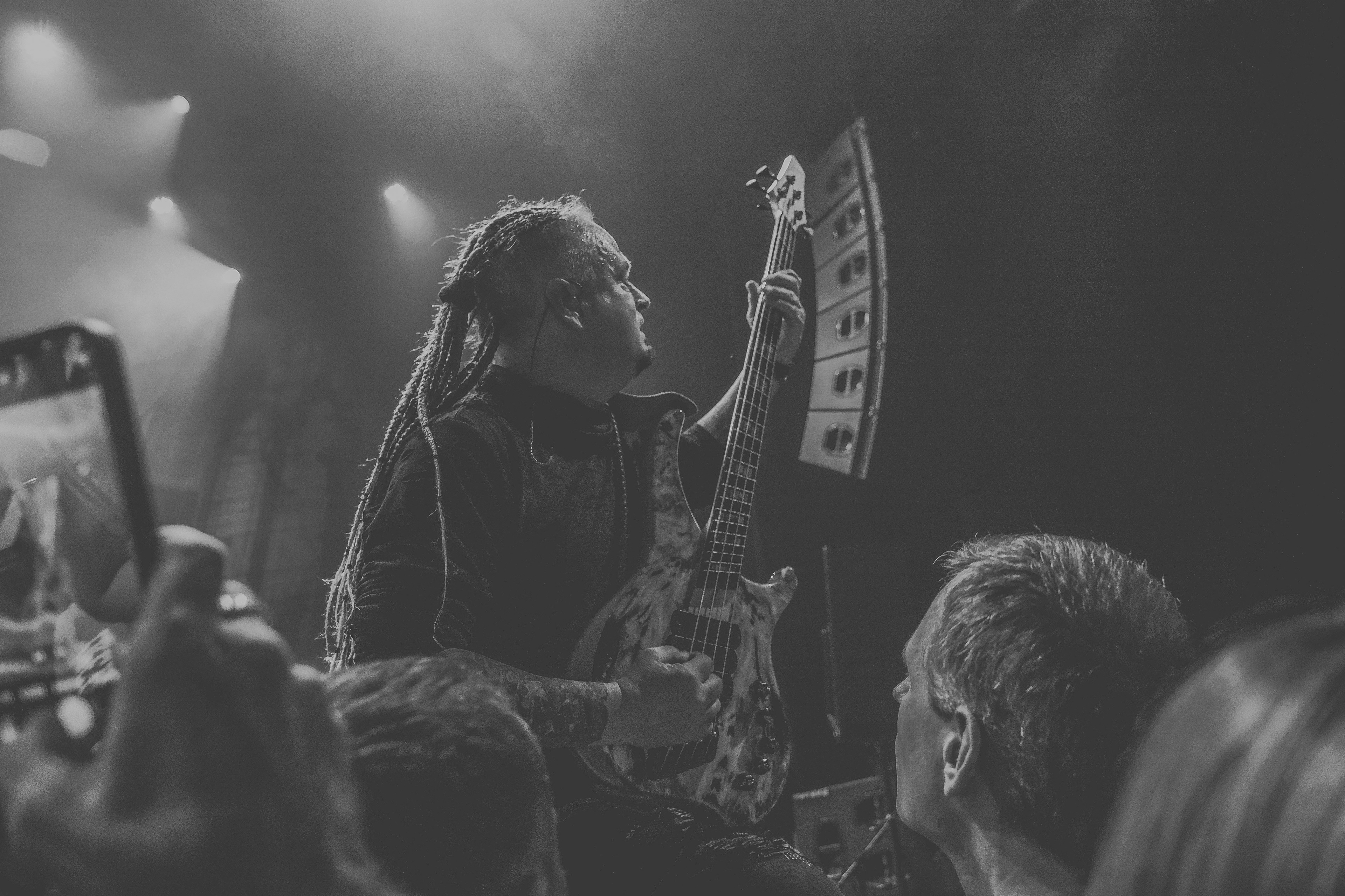 Sean C Tibbetts, bass player, Kamelot © All rights reserved, Annabelle Hamil 2025