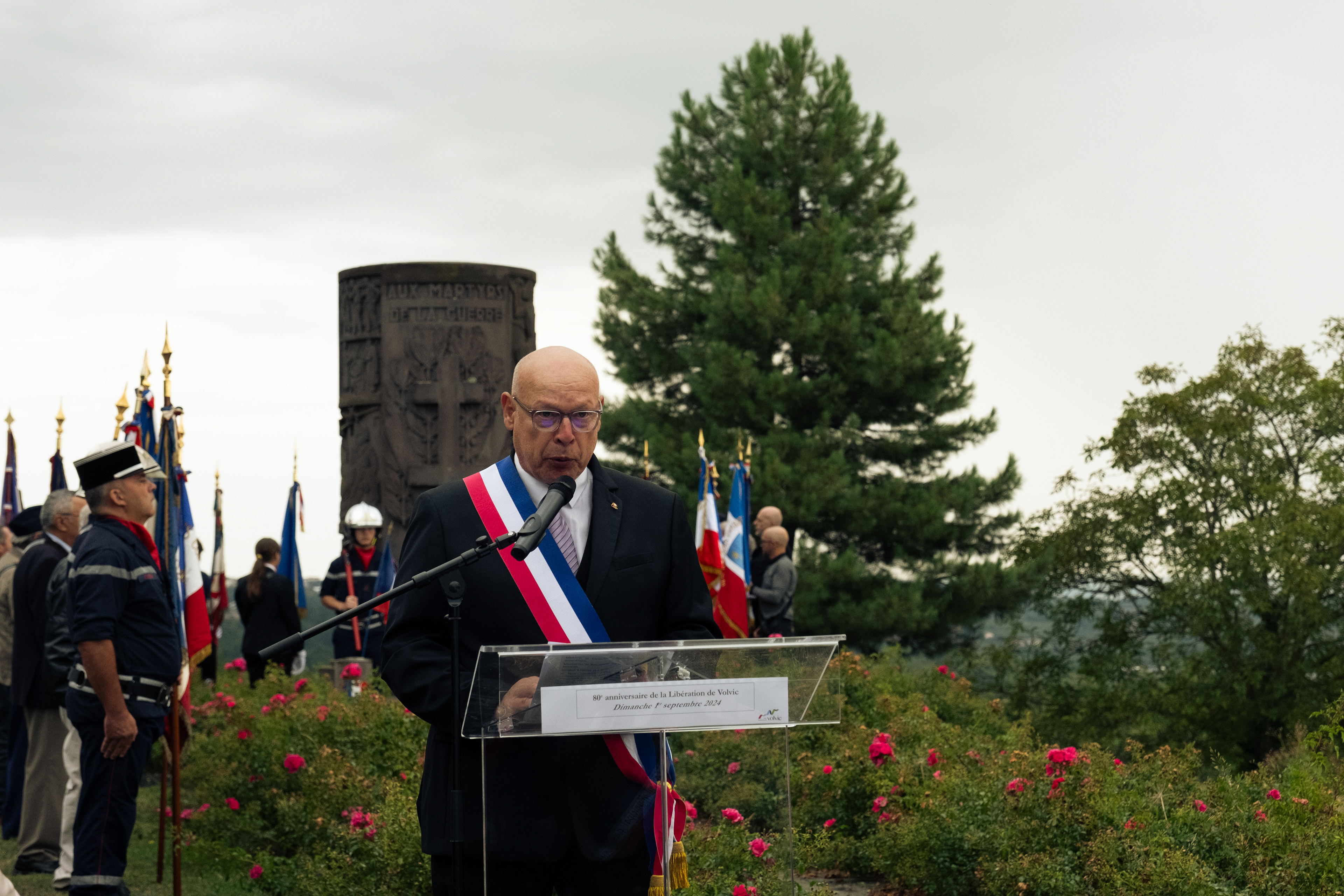 Volvic mayor Laurent Thevenot © All rights reserved, Annabelle Hamil 2025