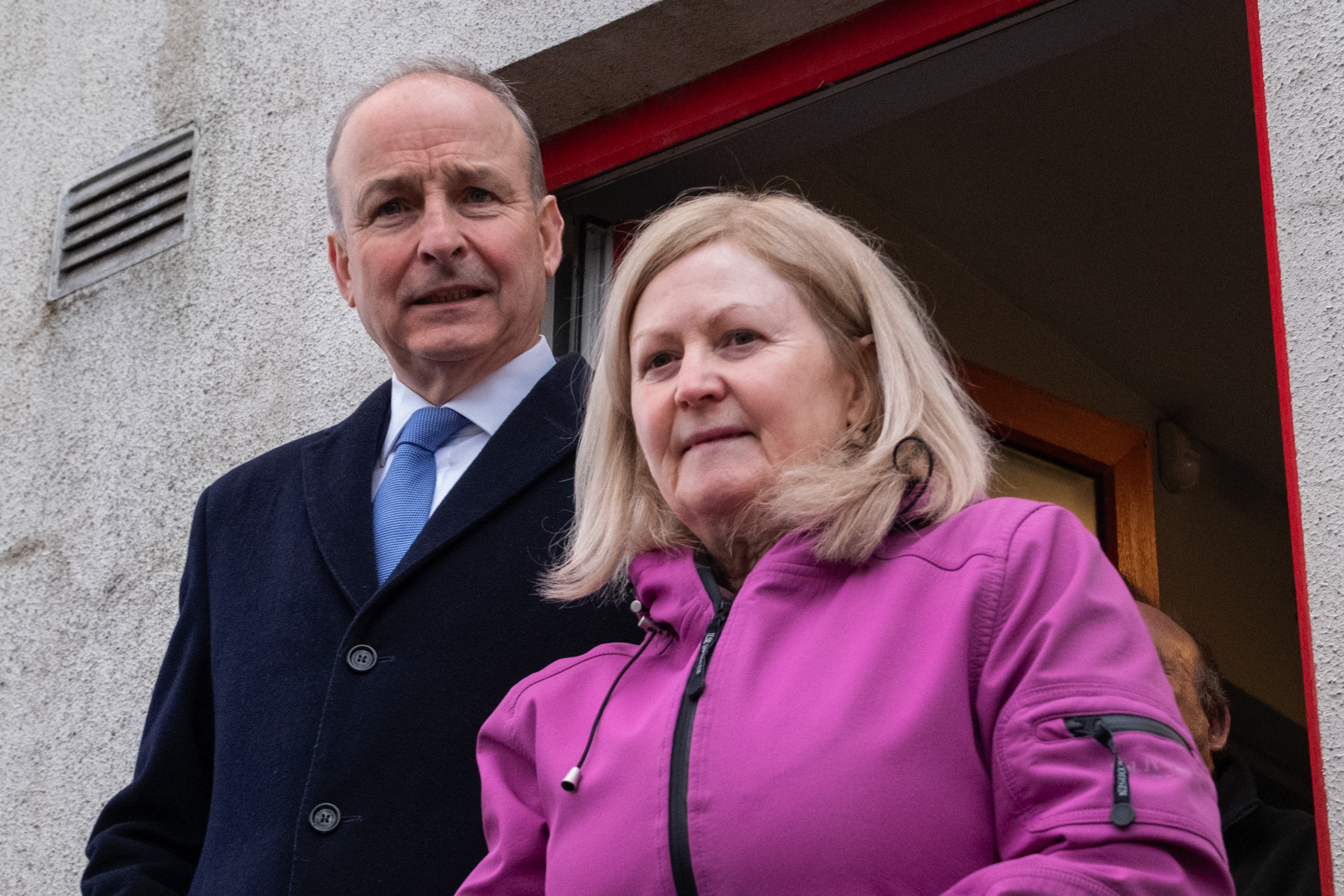 Taoiseach Micheál Martin and BARBARA-ANNE MURPHY, Enniscorthy Municipal District councillor @Enniscorthy © All rights reserved, Annabelle Hamil 2026