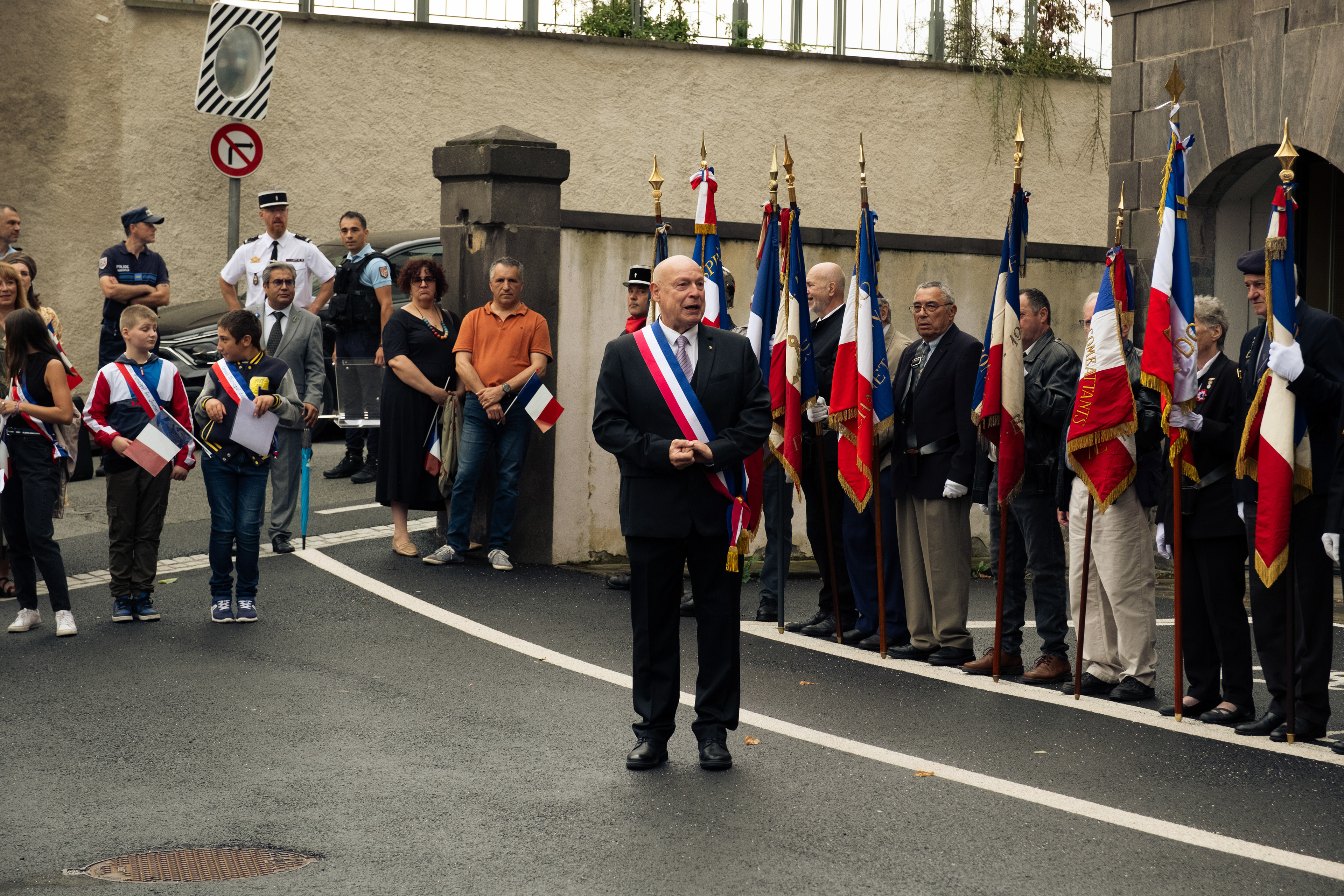 Volvic mayor Laurent Thevenot © All rights reserved, Annabelle Hamil 2025