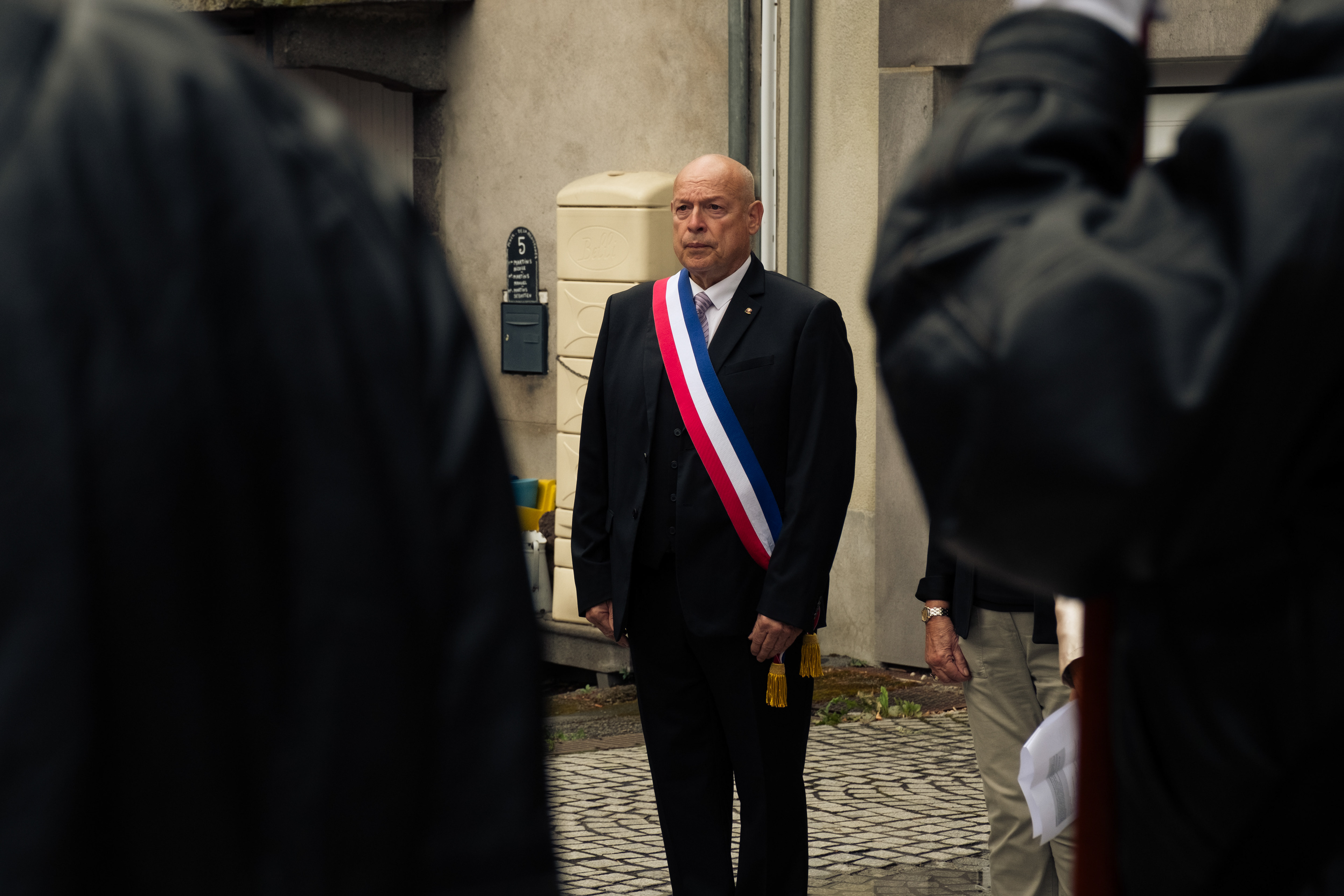 Volvic mayor Laurent Thevenot © All rights reserved, Annabelle Hamil 2025