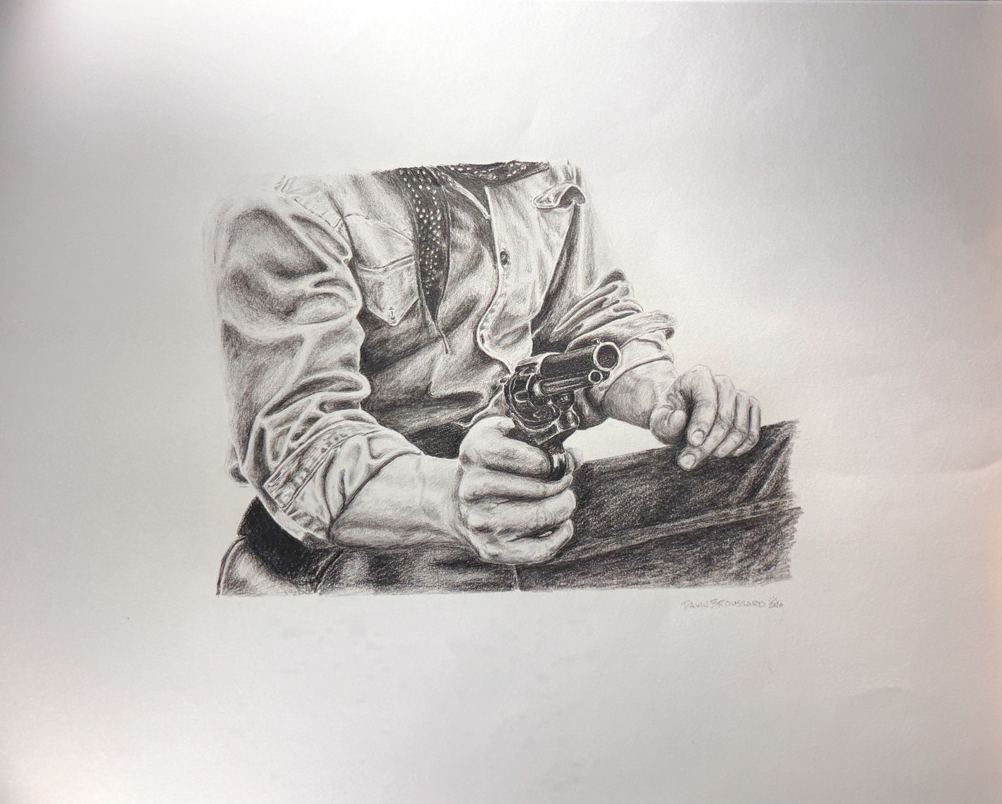 Gunslinger 24"x18"
