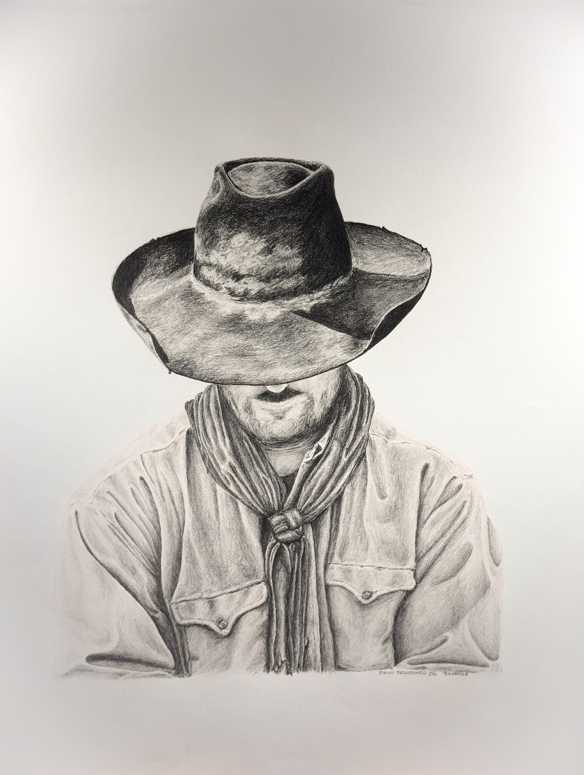 Taking a Breather 18"x24"