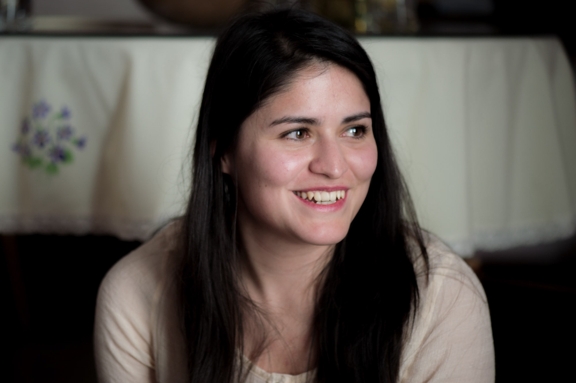 Isa en casa