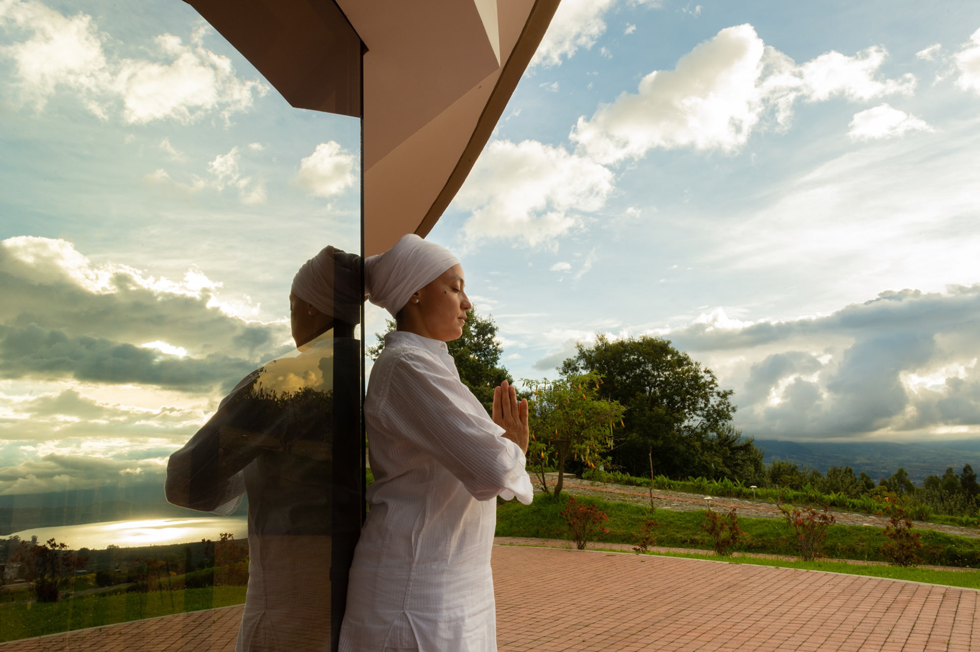 Teg Kriya Kaur en Sacha Ji