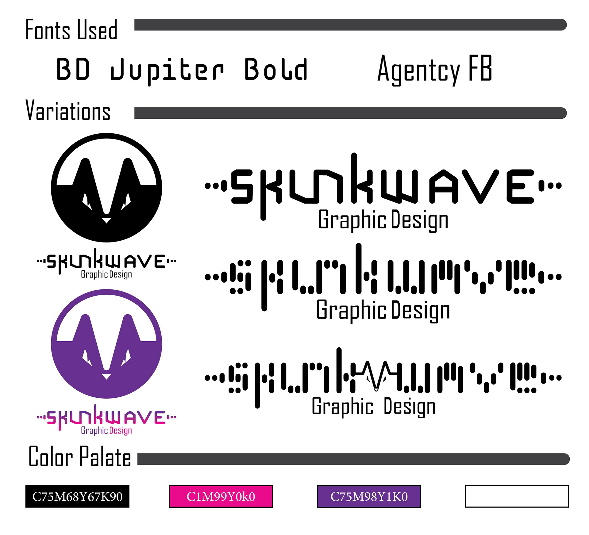 Skunkwave Design Branding