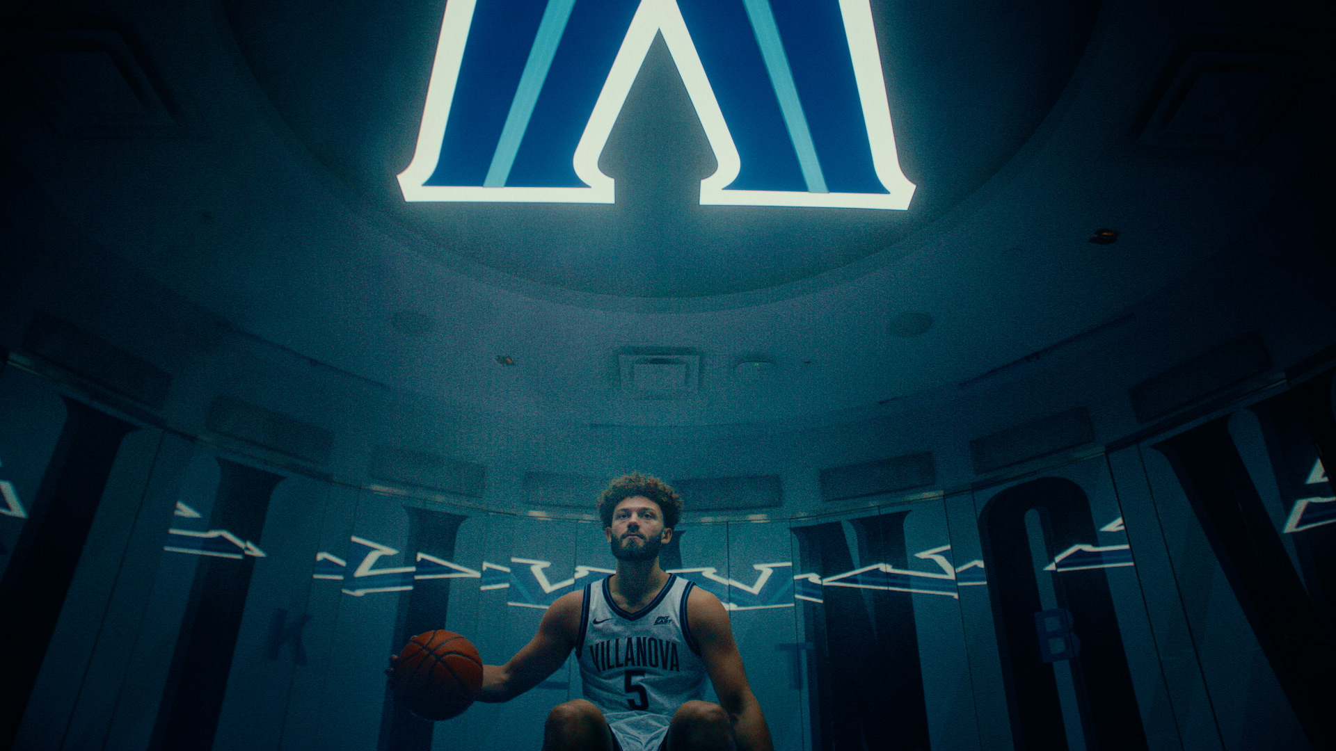 Villanova Male Basketball Team. Produced by Upside Films (https://www.upsidefilms.com).