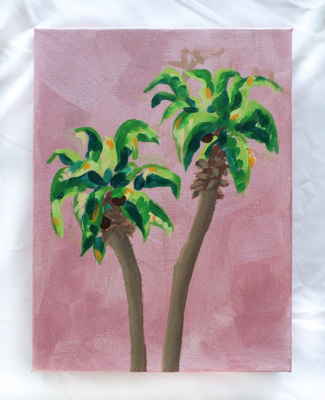 Palms 9"X12"