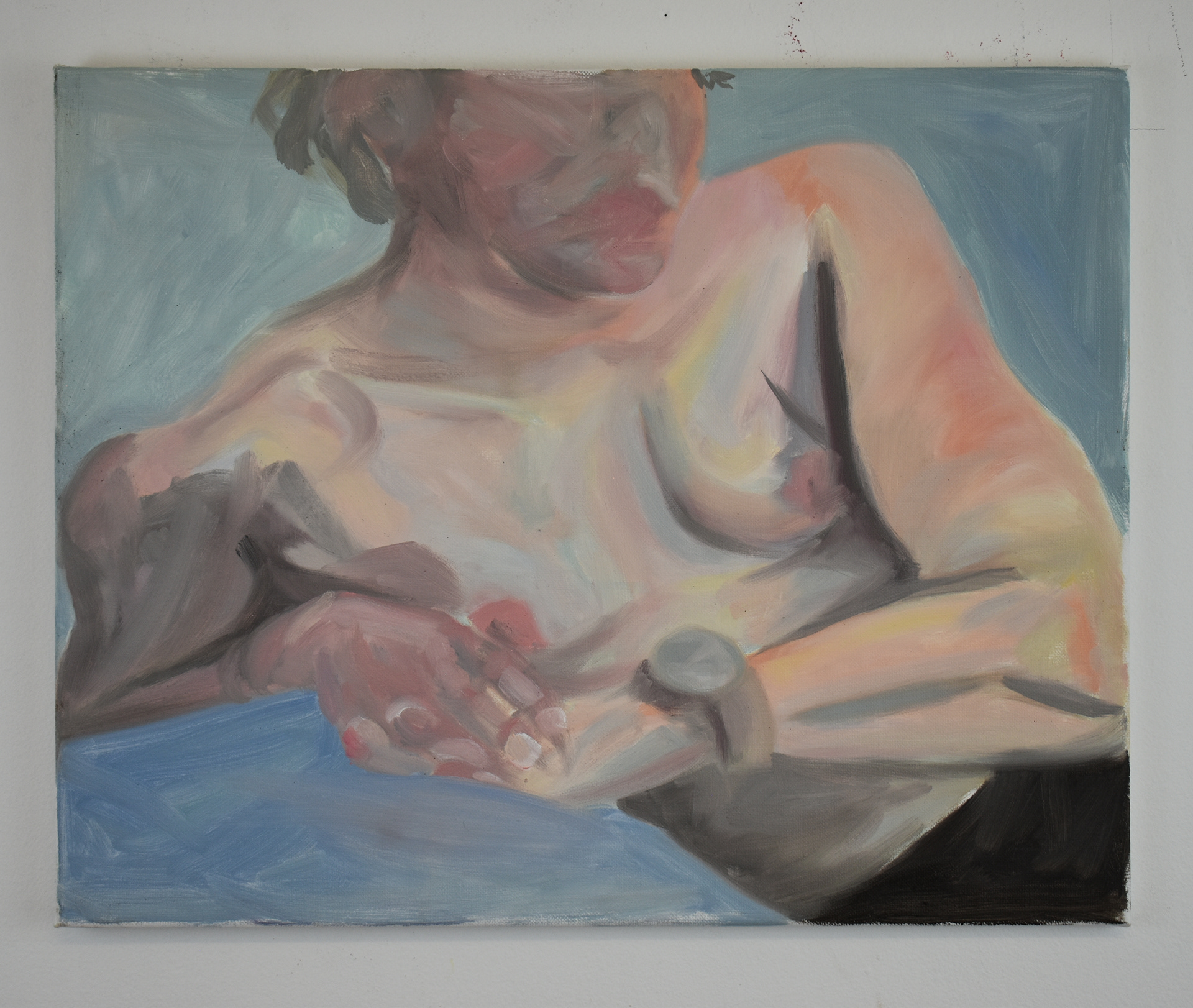 Figure Study 1 - Oil on Canvas
