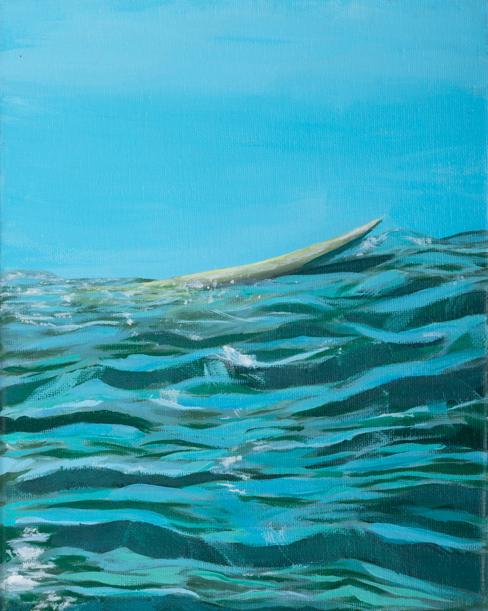 Surfboard 8"X10"