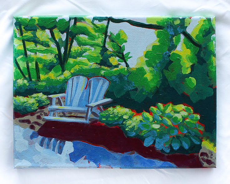 Nature Shadows 8"X10"