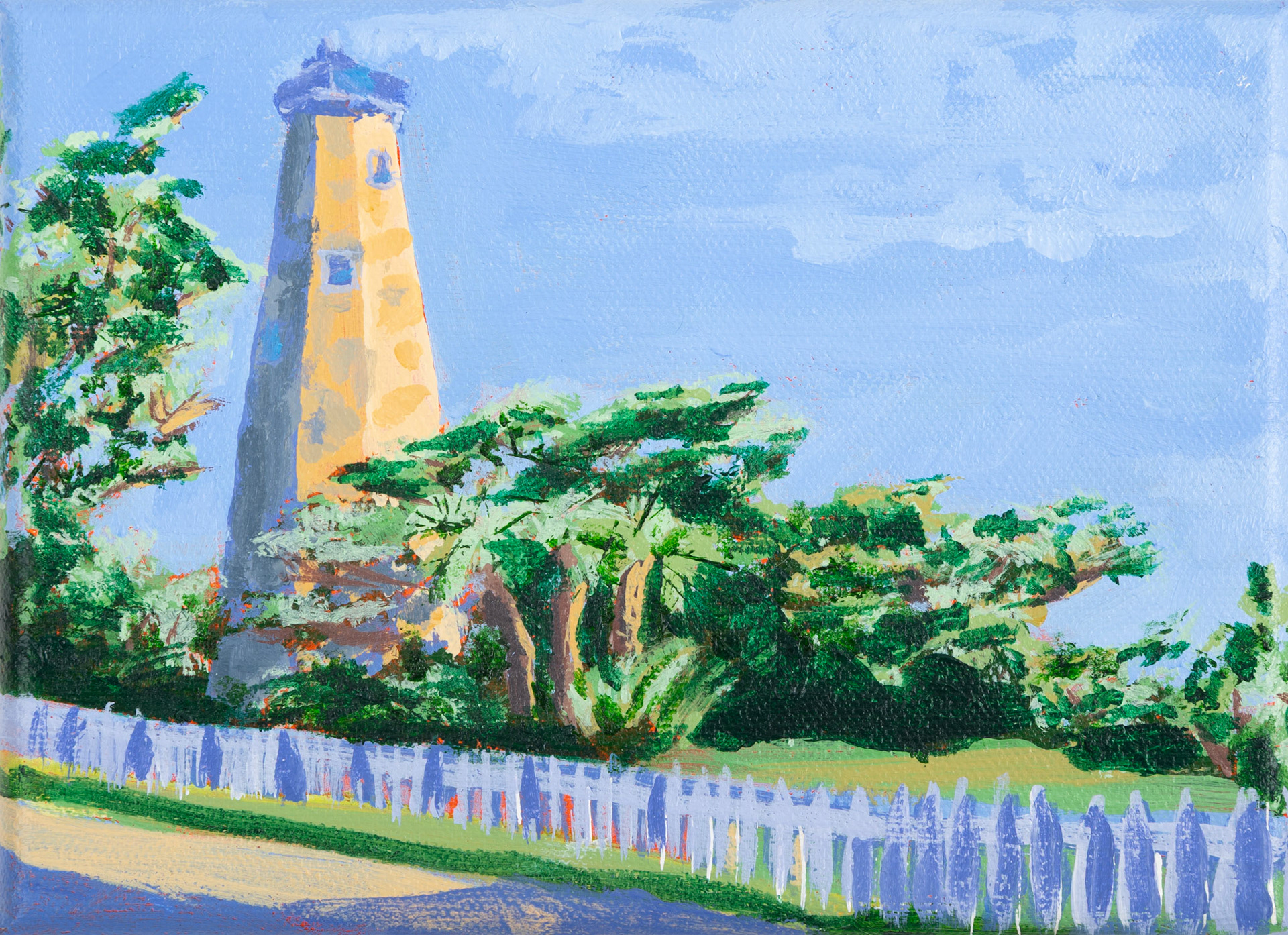 Old Baldy Lighthouse 4"x6"