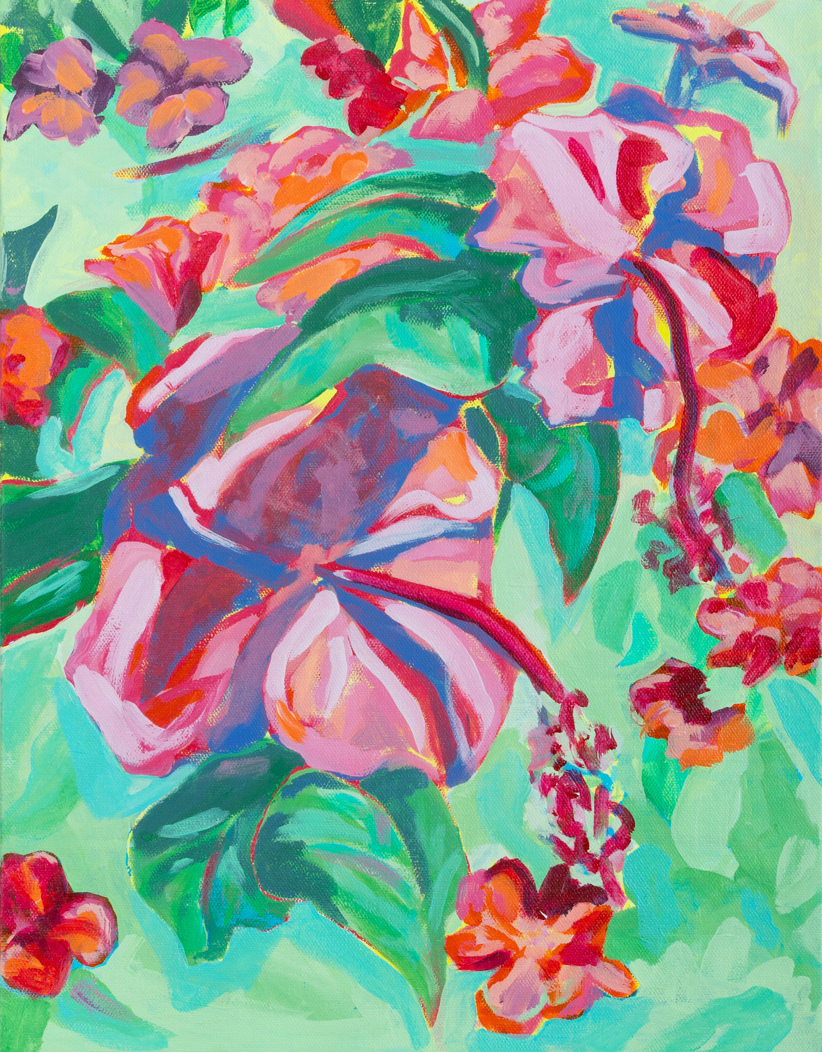 Hibiscus 16"x20"