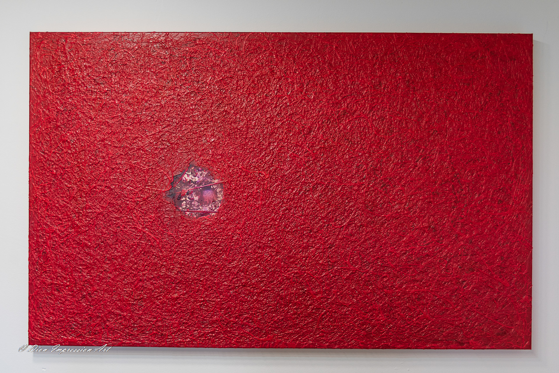 Diep in mijn ziel...160x100cm acryl opdoek