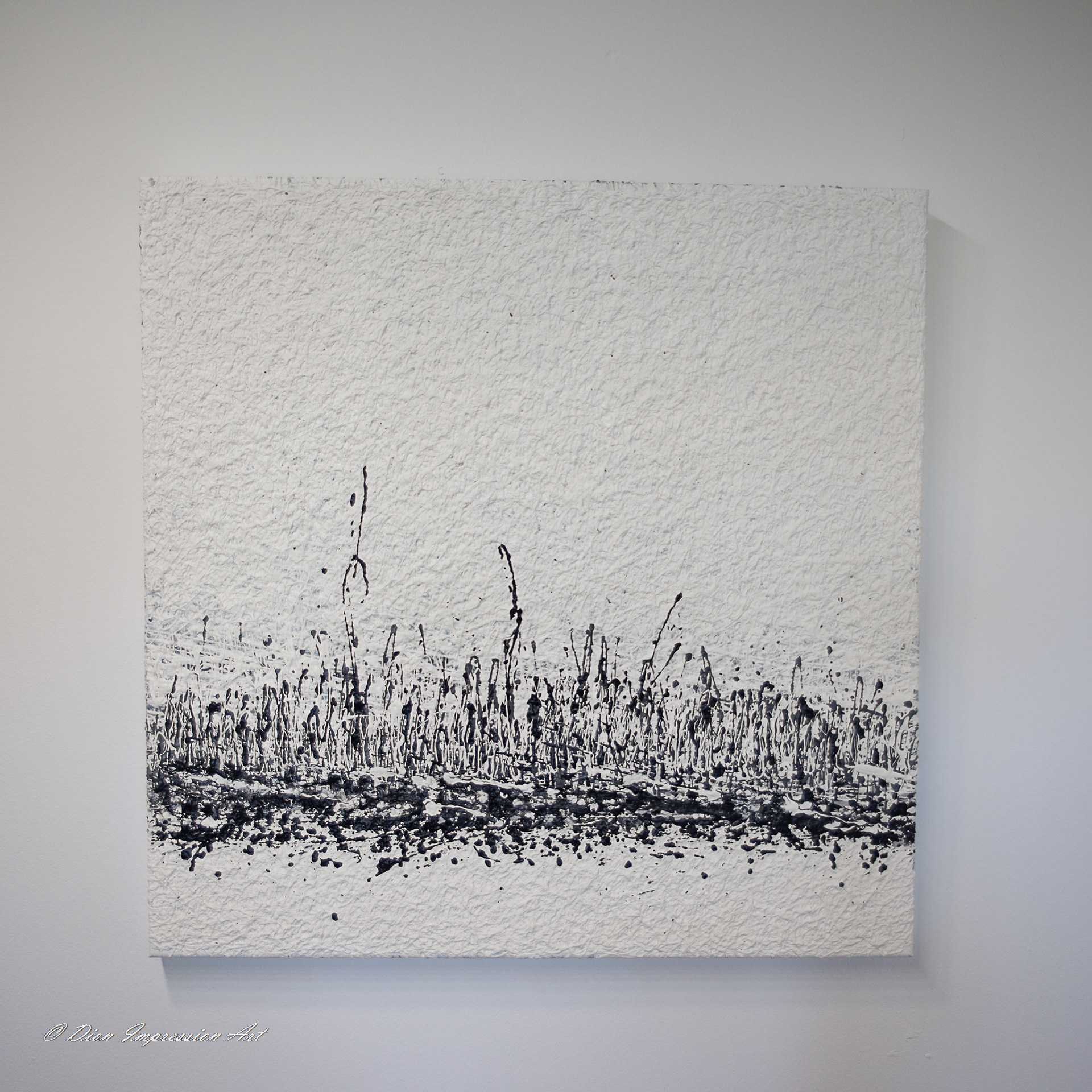 Teder 80x80 acryl op doek