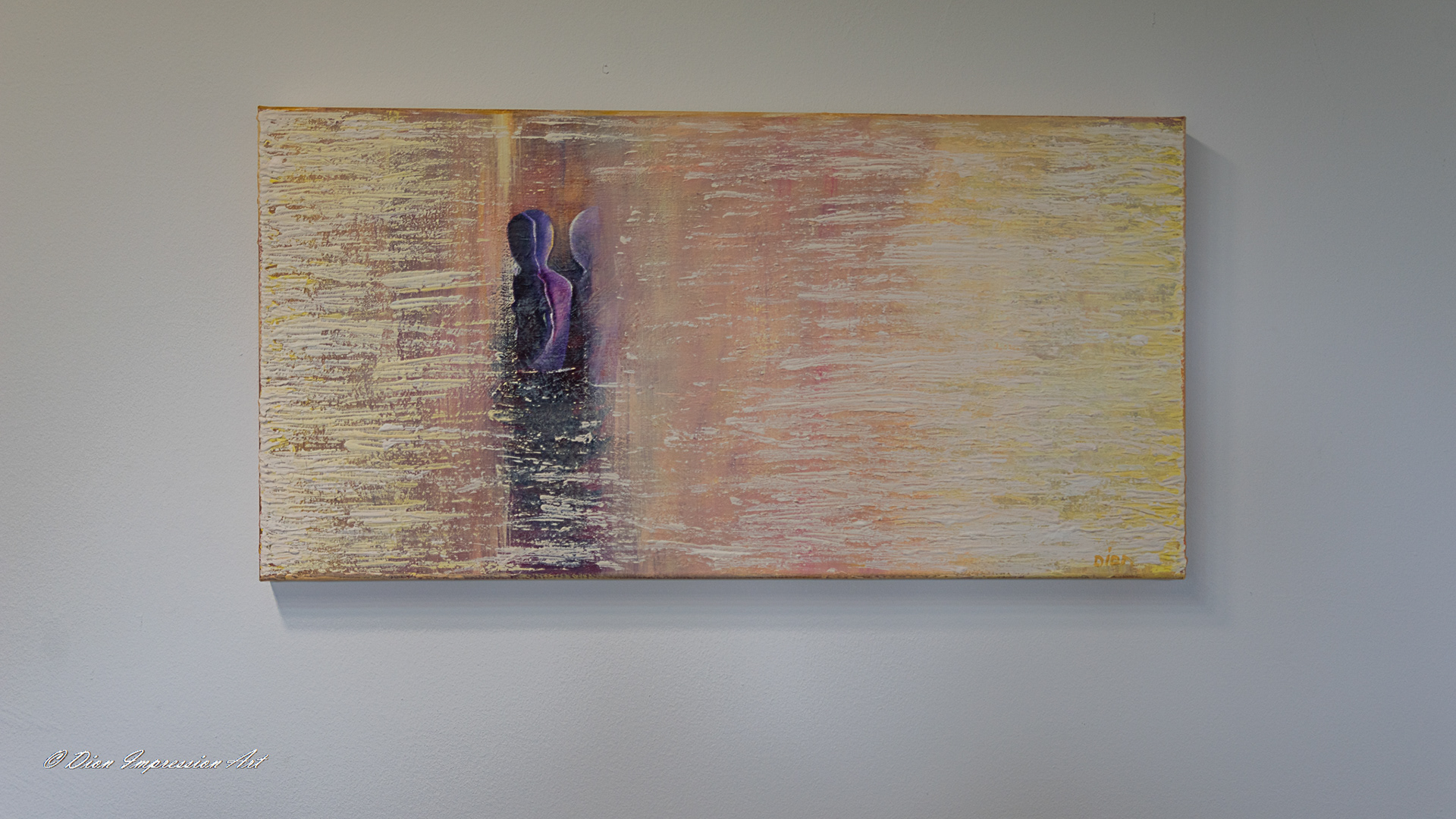 Jij en Ik 40 x60cm acryl op doek