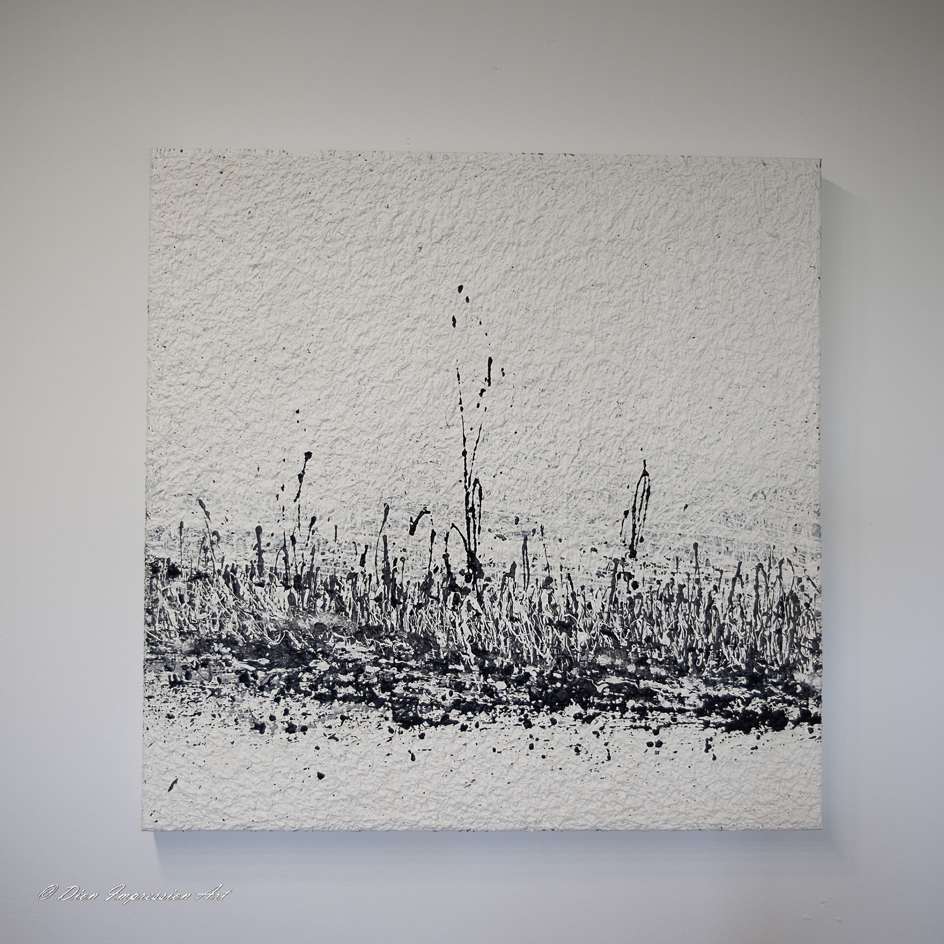 Ontroering 80x80 acryl op doek
