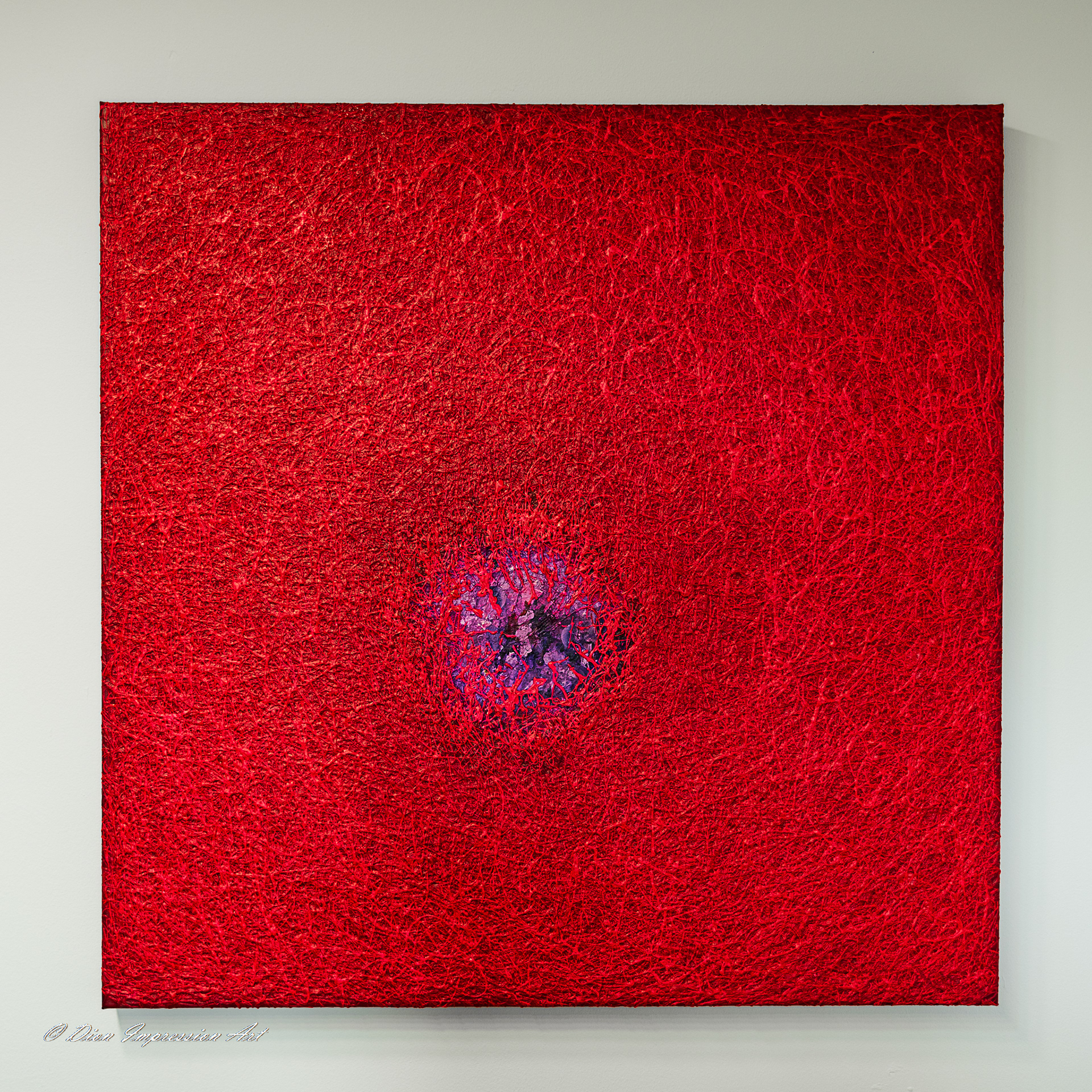 creative levenslust 100x100cmacryl op doek