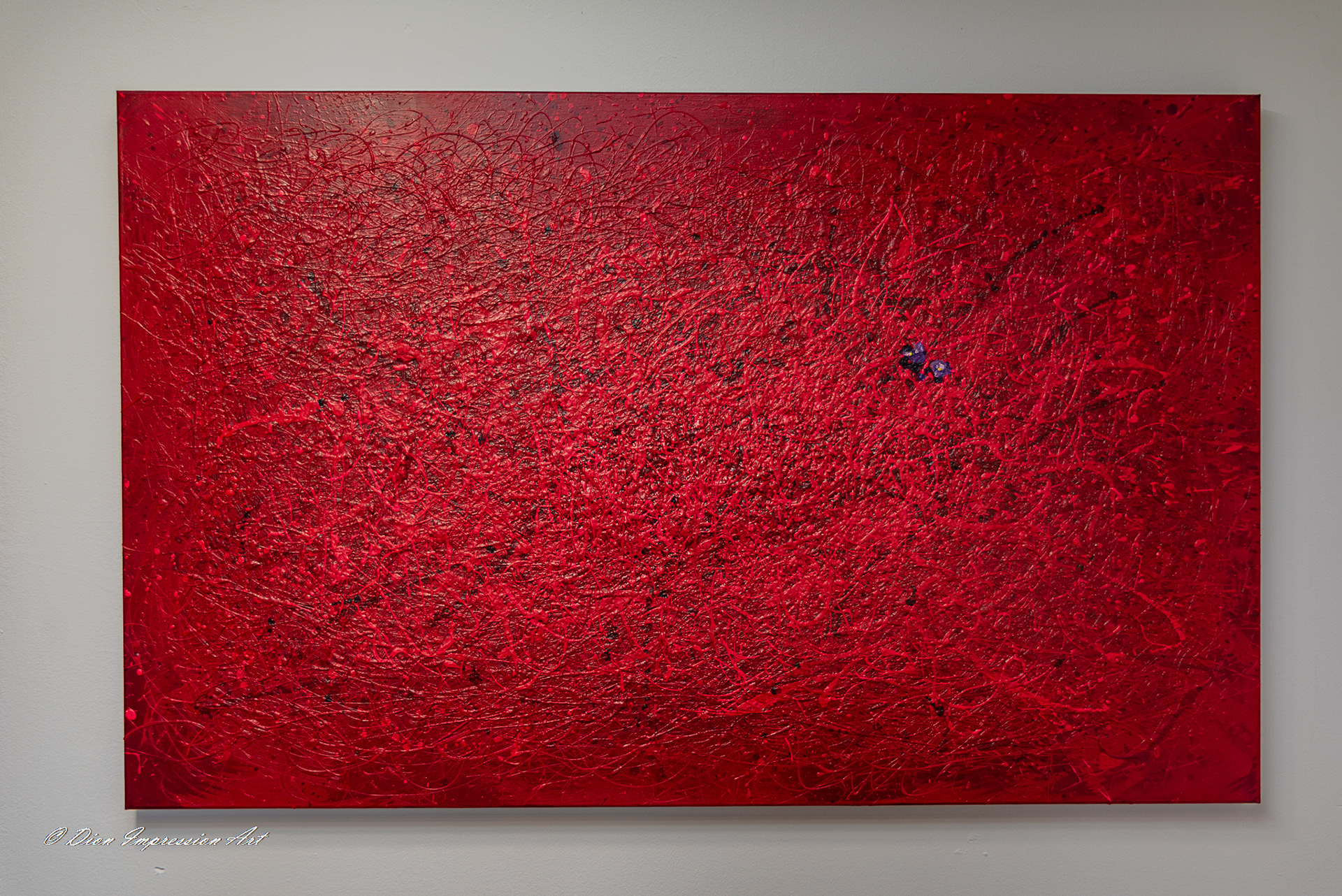 conceptie leven 160x100cm acryl op doek