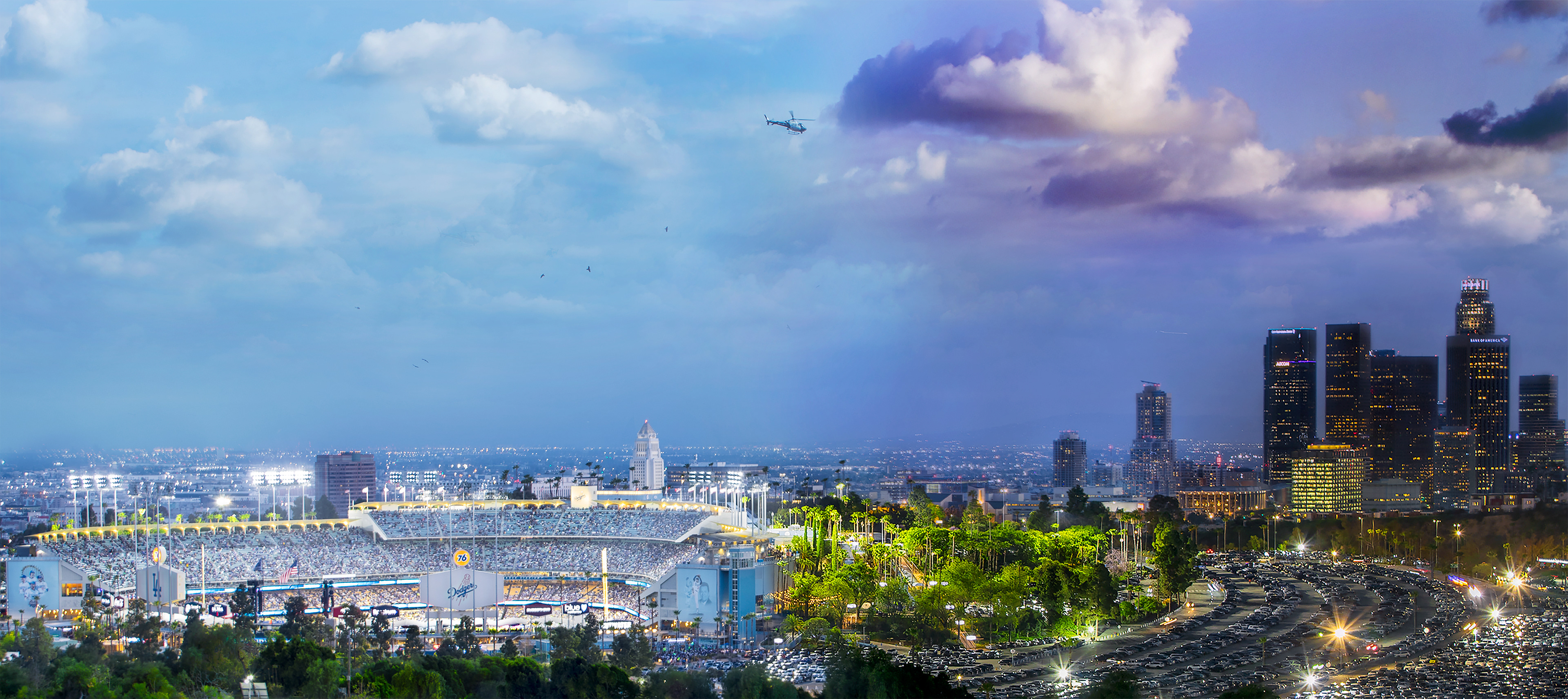 "Day and Night LA" © Gabriel Porras All Rights Reserved 