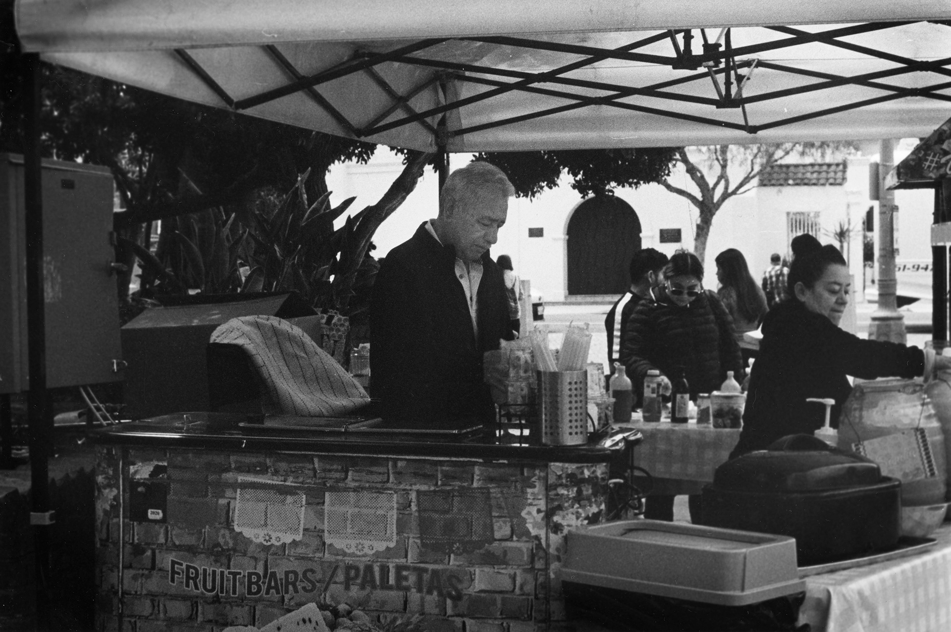 Fruit Vendor Breaking ICE