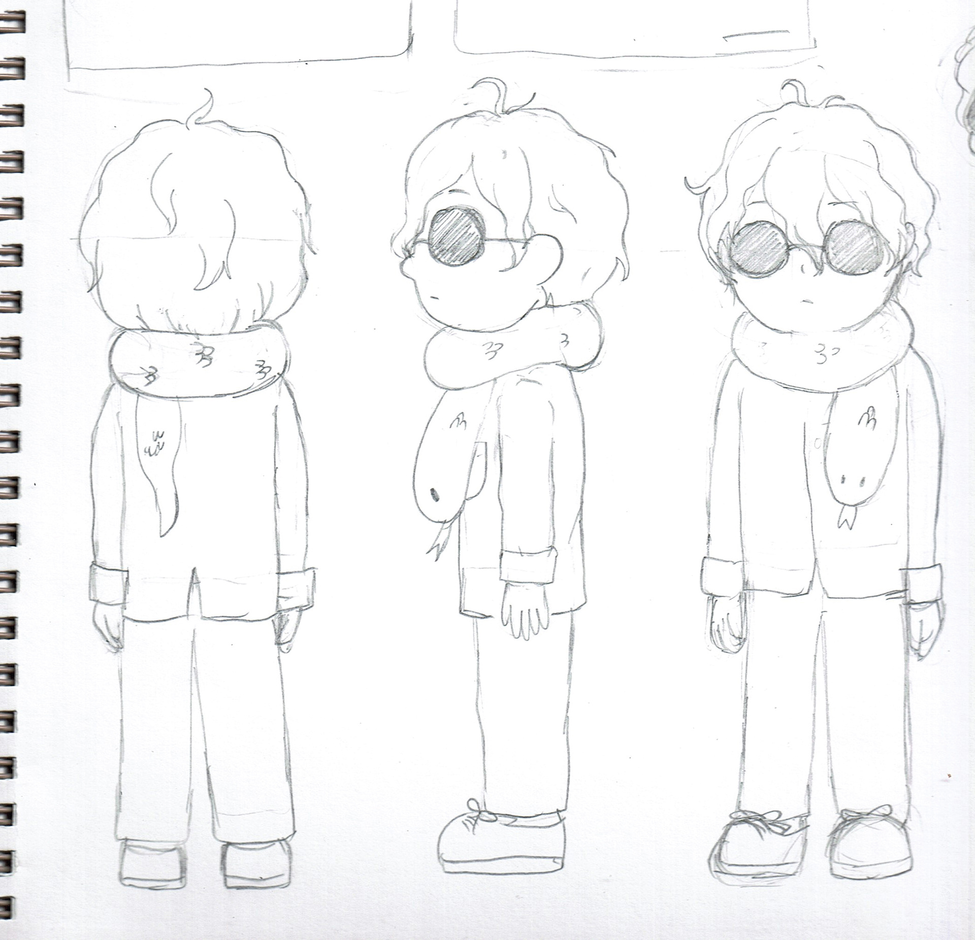 Character design of Ming