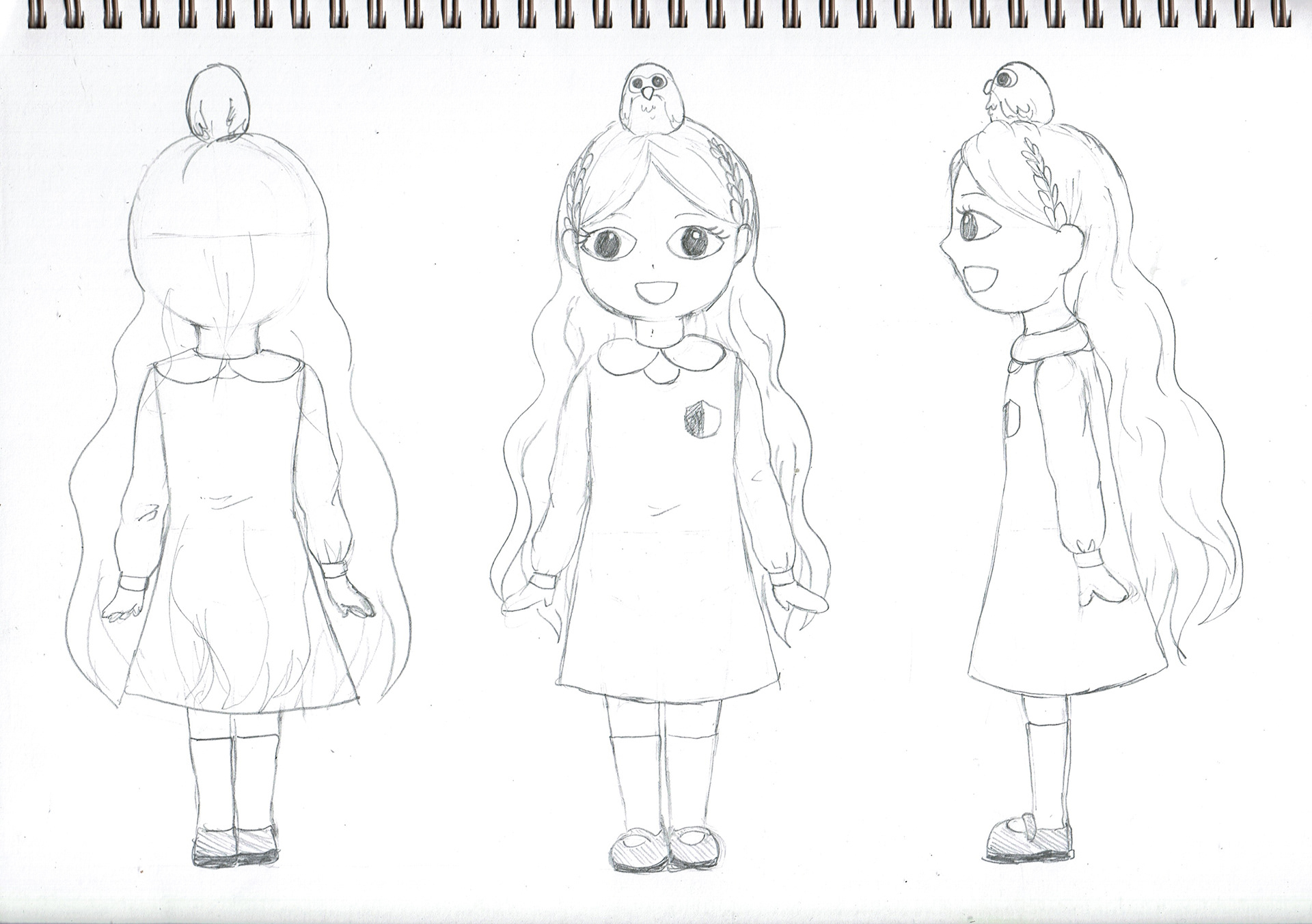 Character design of Agnes