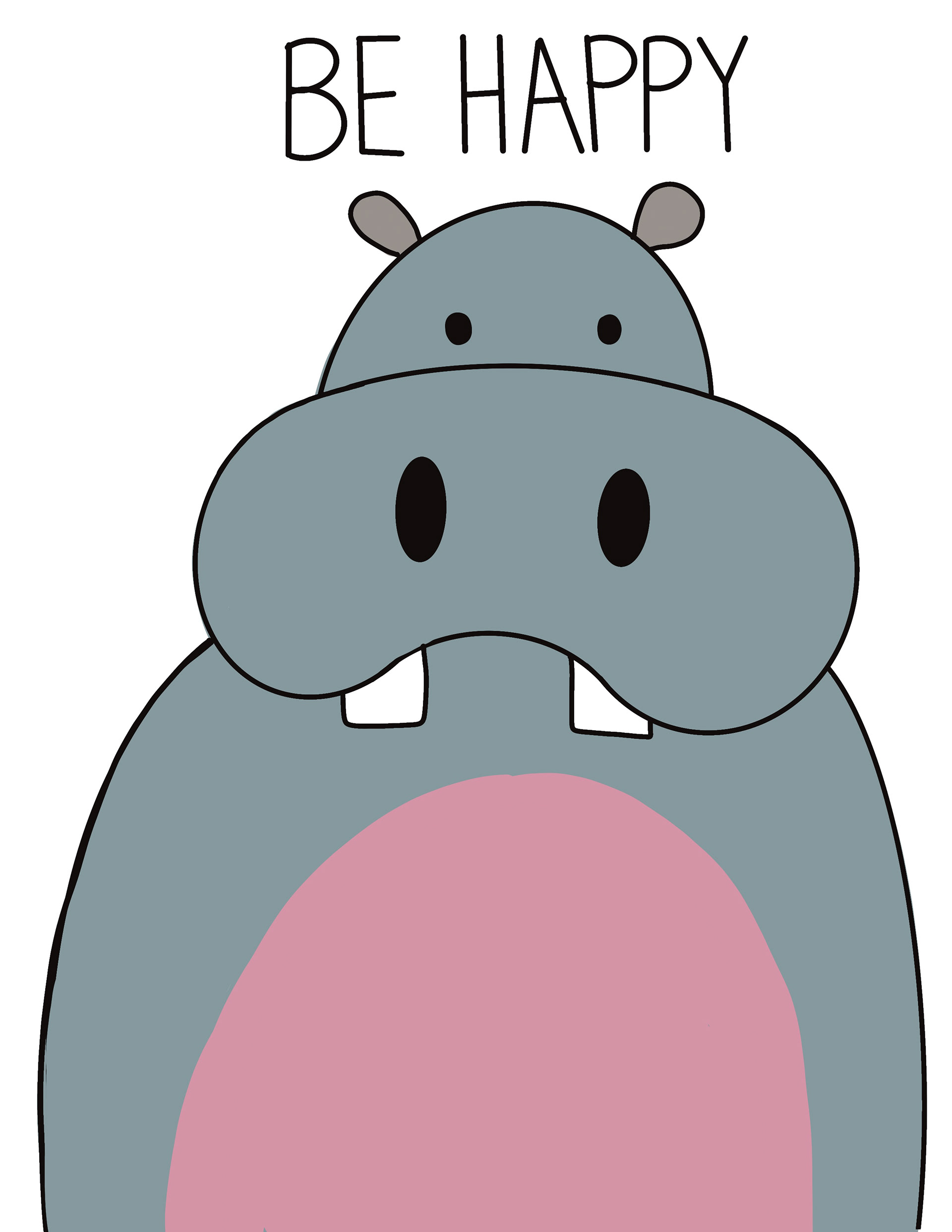 Be Happy as a Hippo